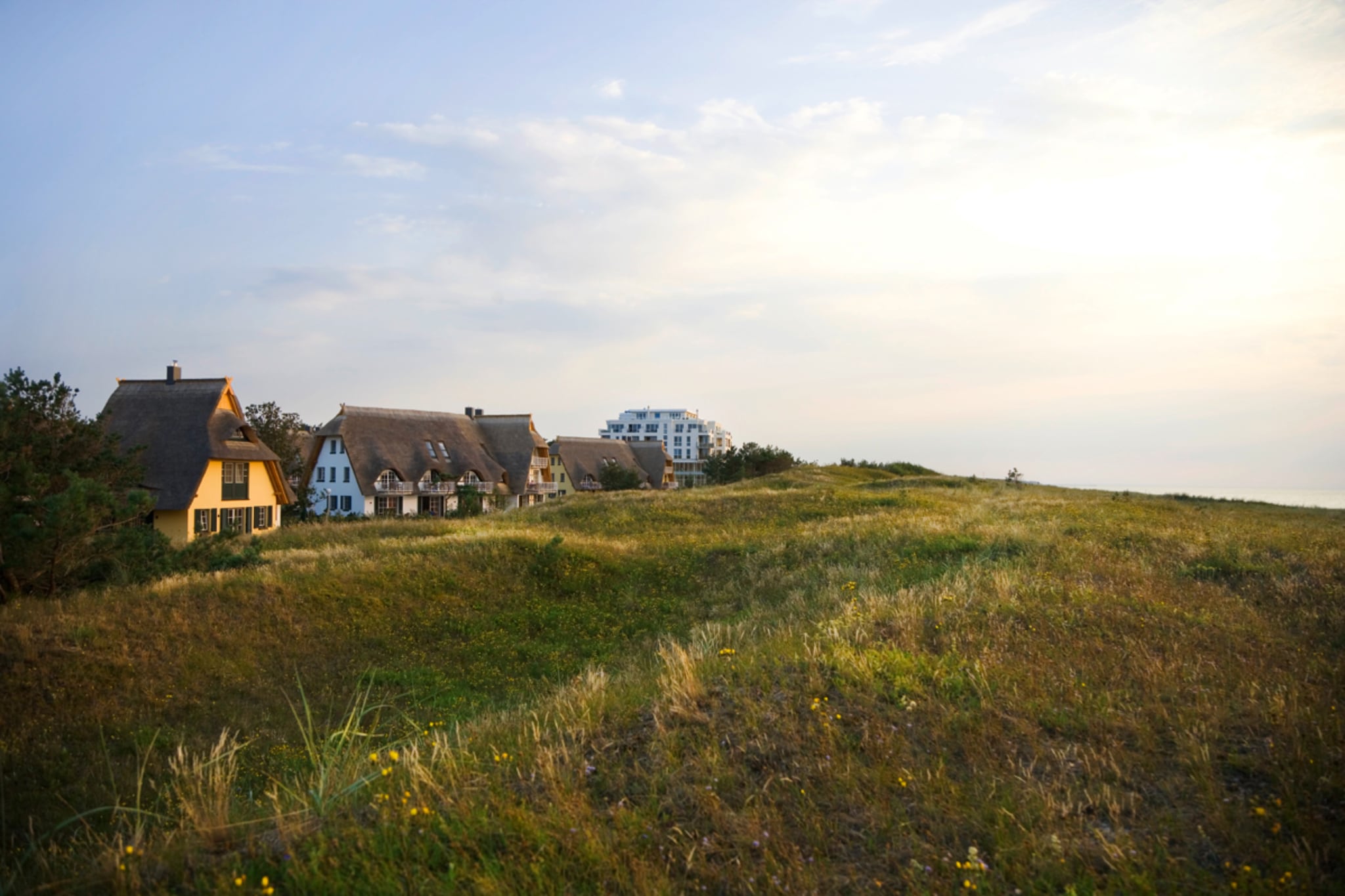 Haus Sonne - Souterrain Fewo - Strandhotel Fischland-Gebieden zomer 1km