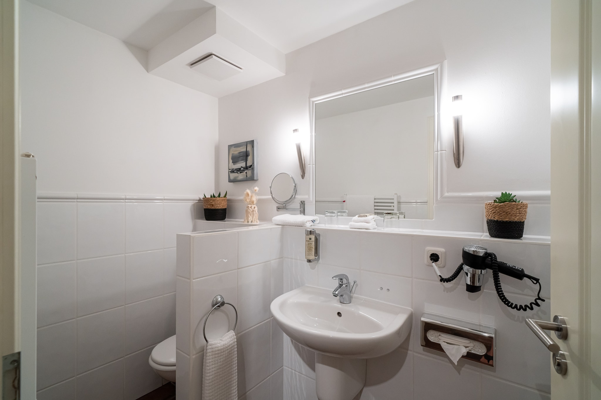Haus Sonne - Souterrain Fewo - Strandhotel Fischland-Badkamer