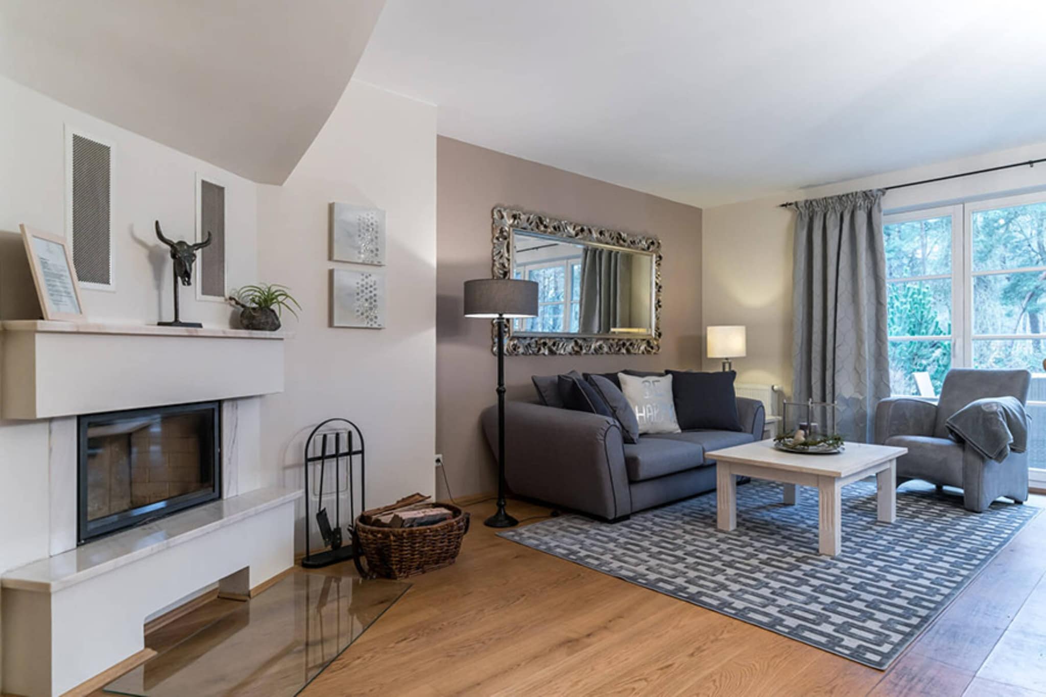 Familienhaus - Haus Sonne - Strandhotel Fischland-Woonkamer