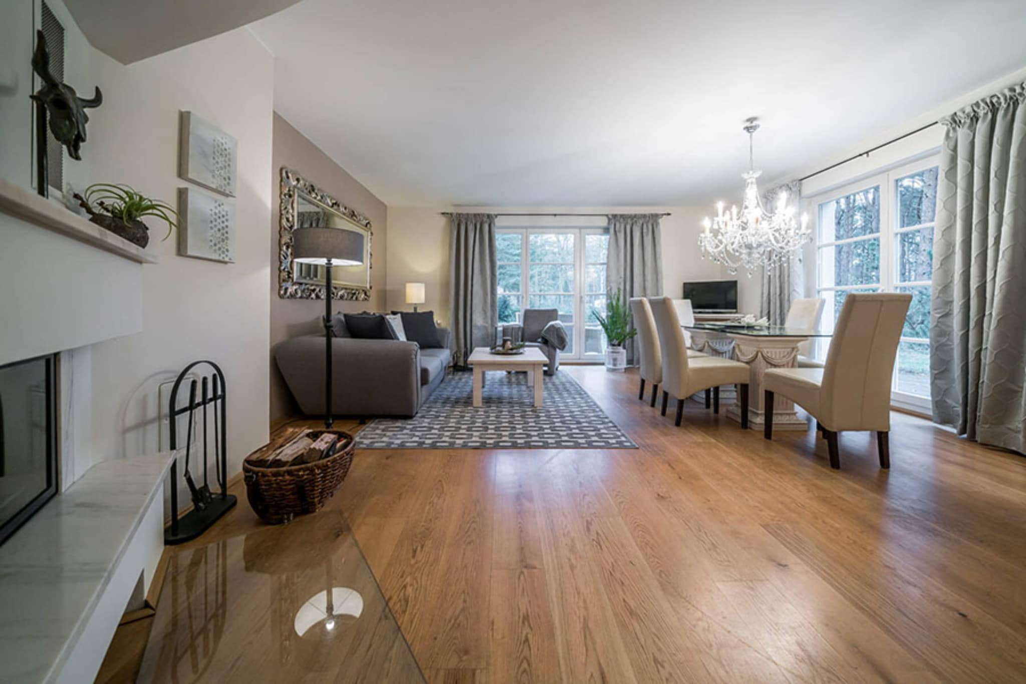 Familienhaus - Haus Sonne - Strandhotel Fischland-Woonkamer