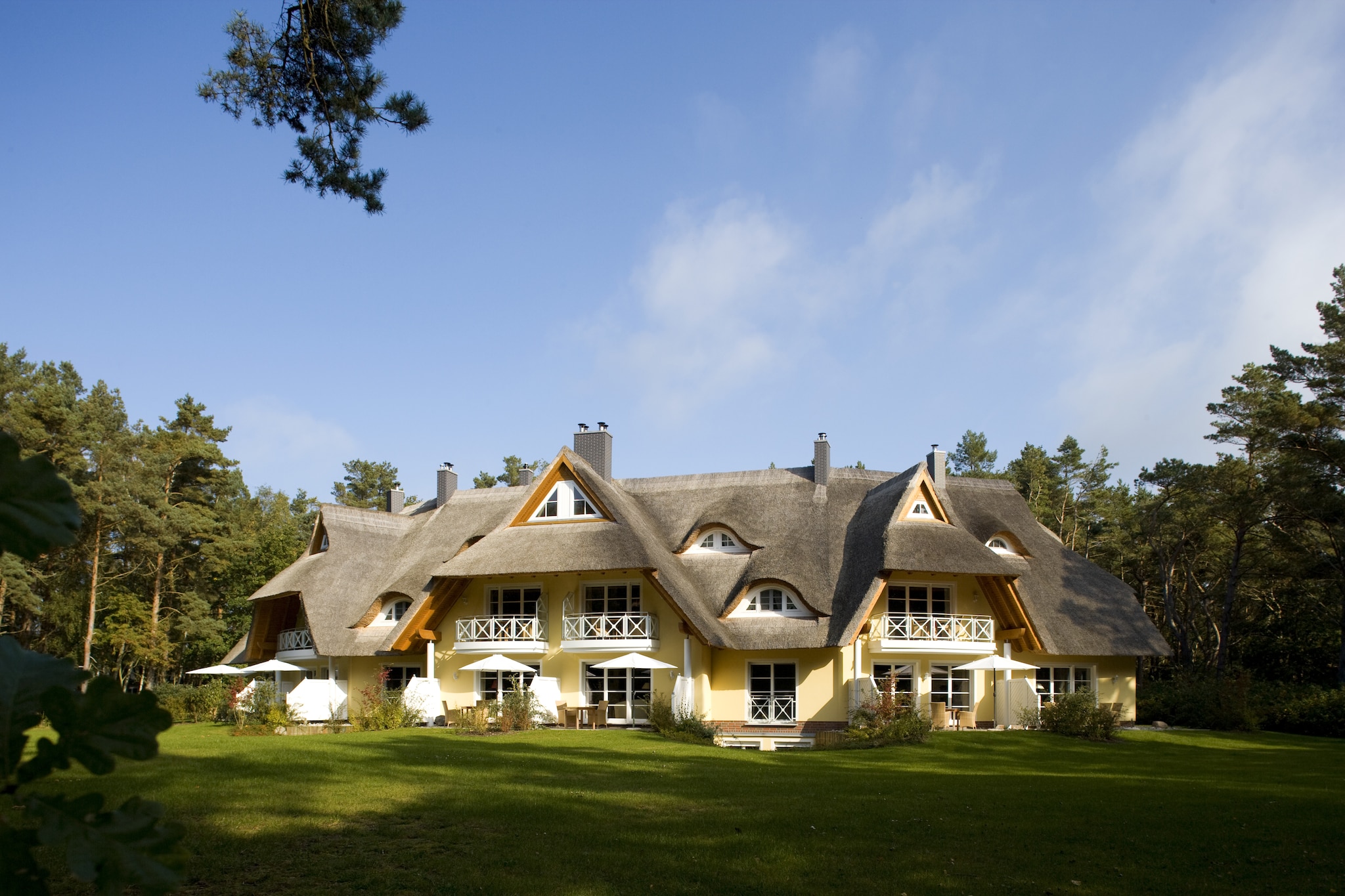 Familienhaus - Haus Sonne - Strandhotel Fischland-Buitenkant zomer