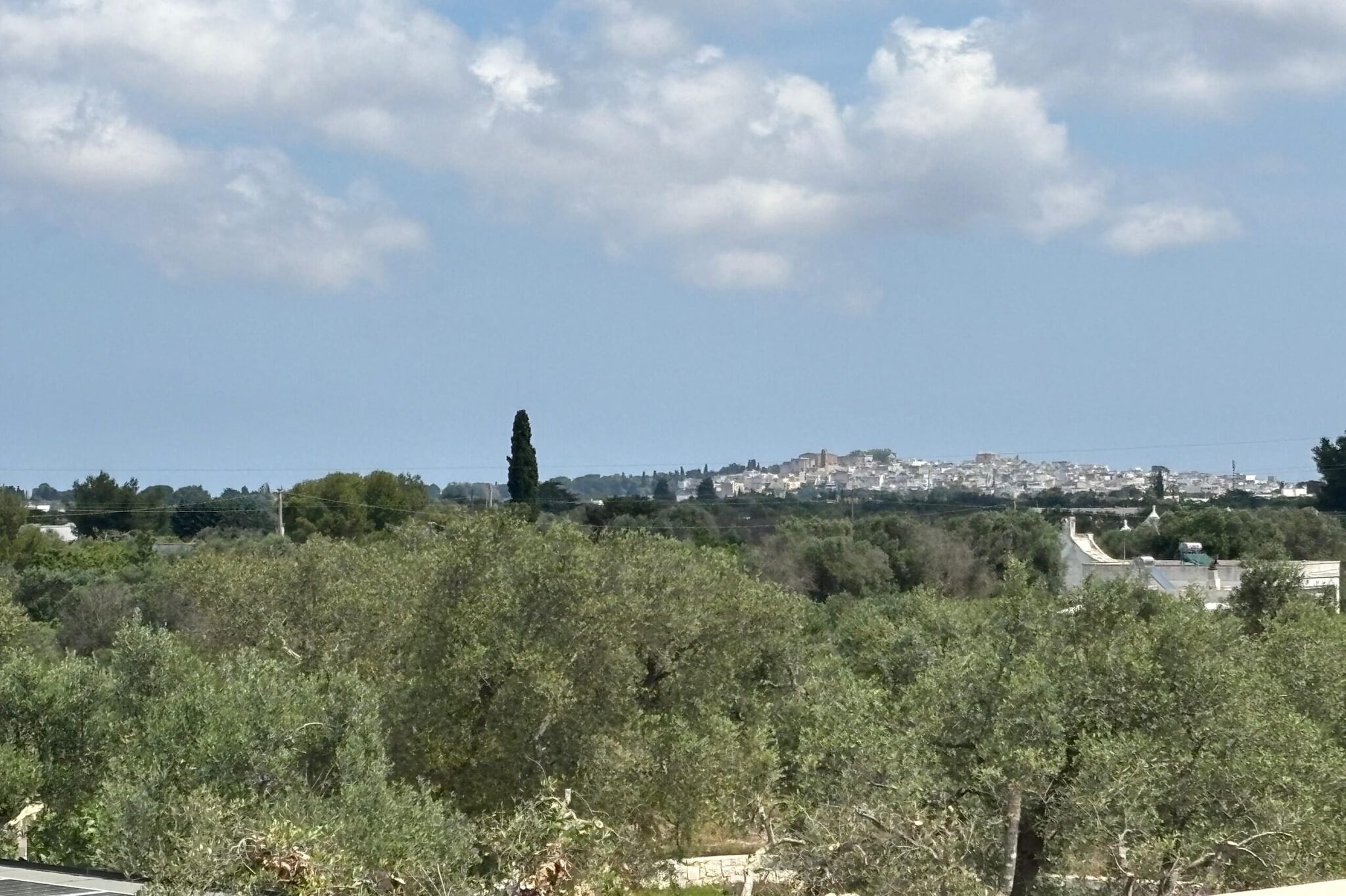 Villa Charme-Gebieden zomer 1km