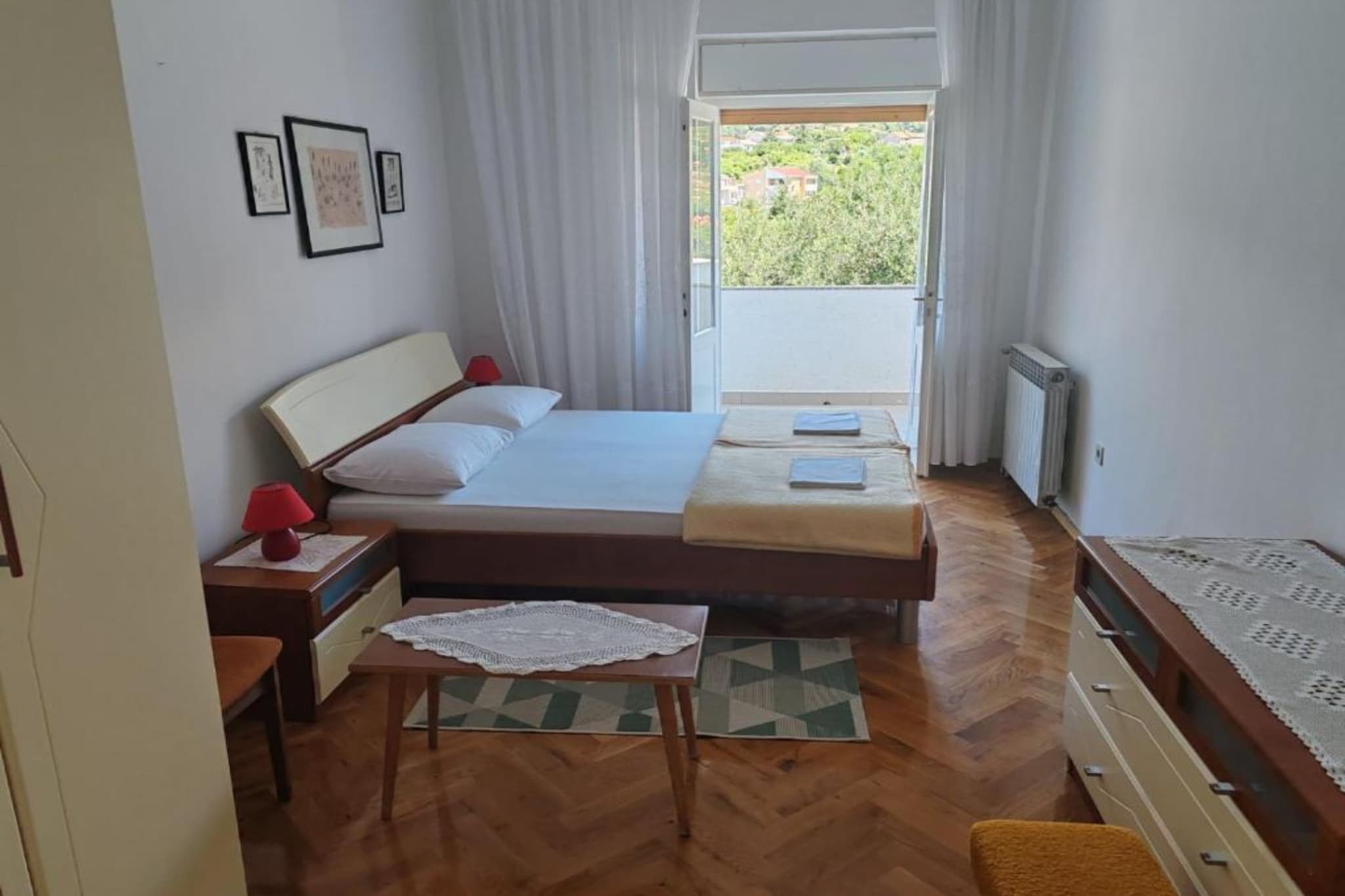 Holiday Home Ribarić - Four Bedroom Holiday Home with Terrace-Slaapkamer