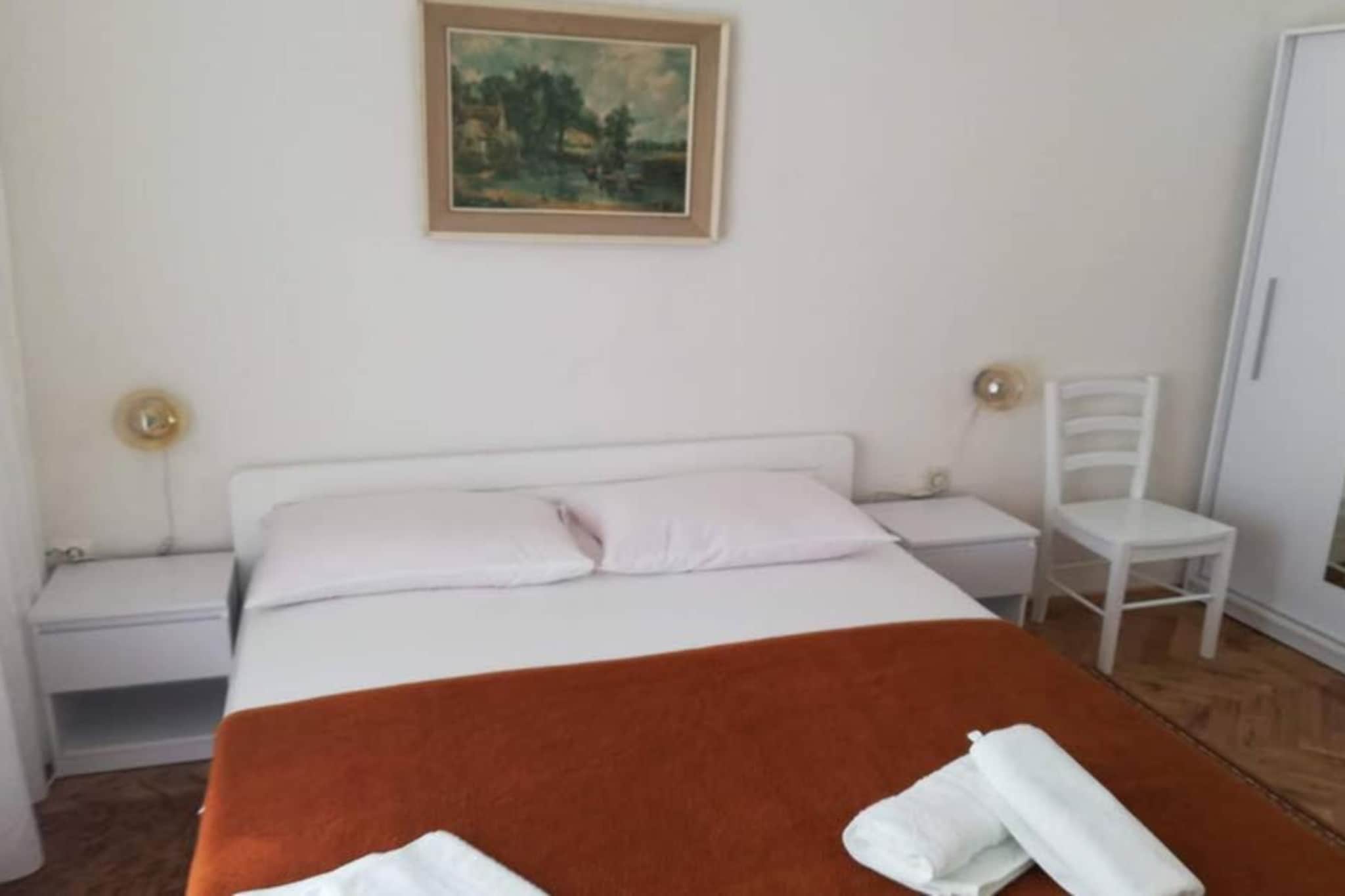 Holiday Home Ribarić - Four Bedroom Holiday Home with Terrace-Slaapkamer