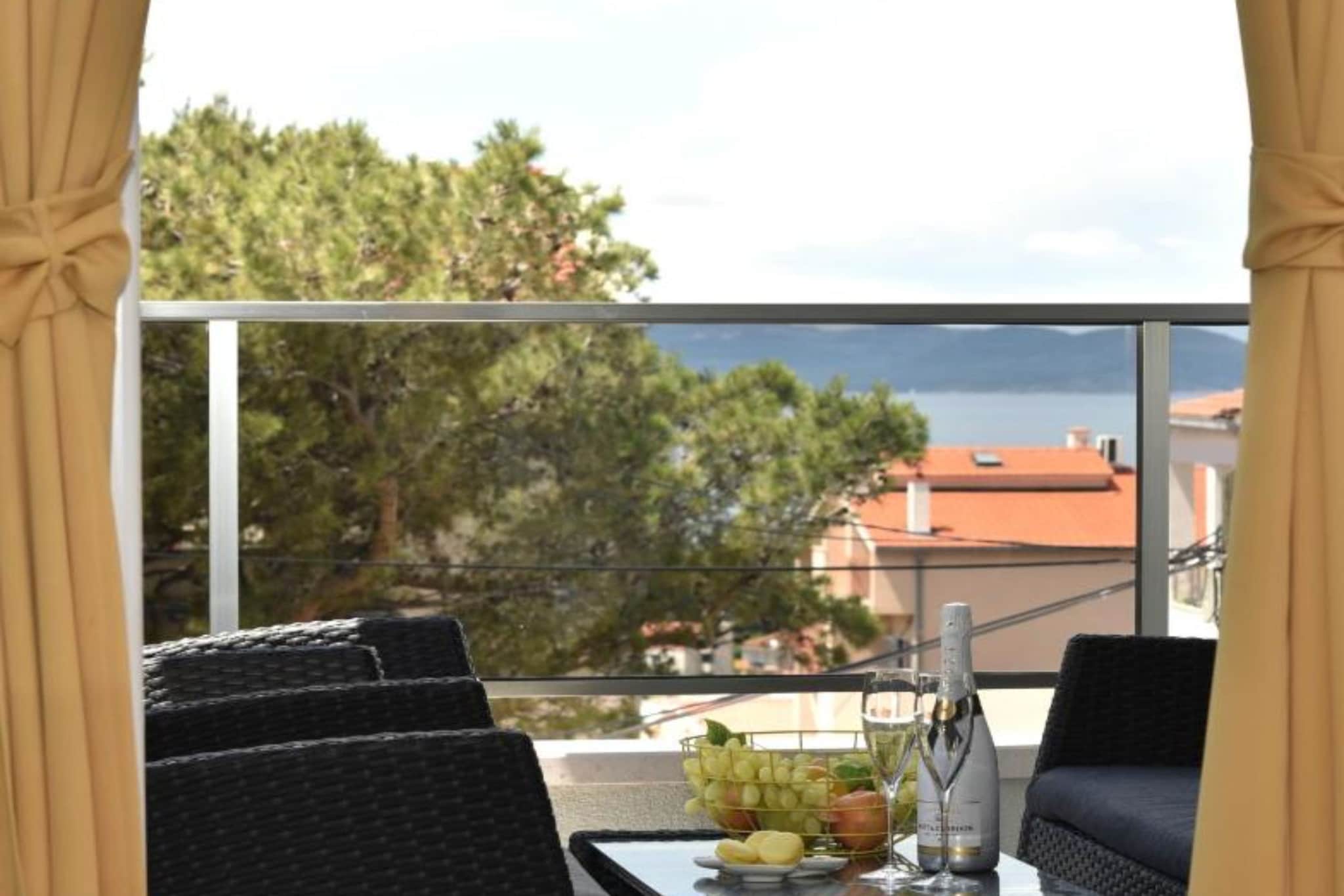 Apartment Hani 1 - One Bedroom Apartment With Balcony And Sea View-Terrace balcony