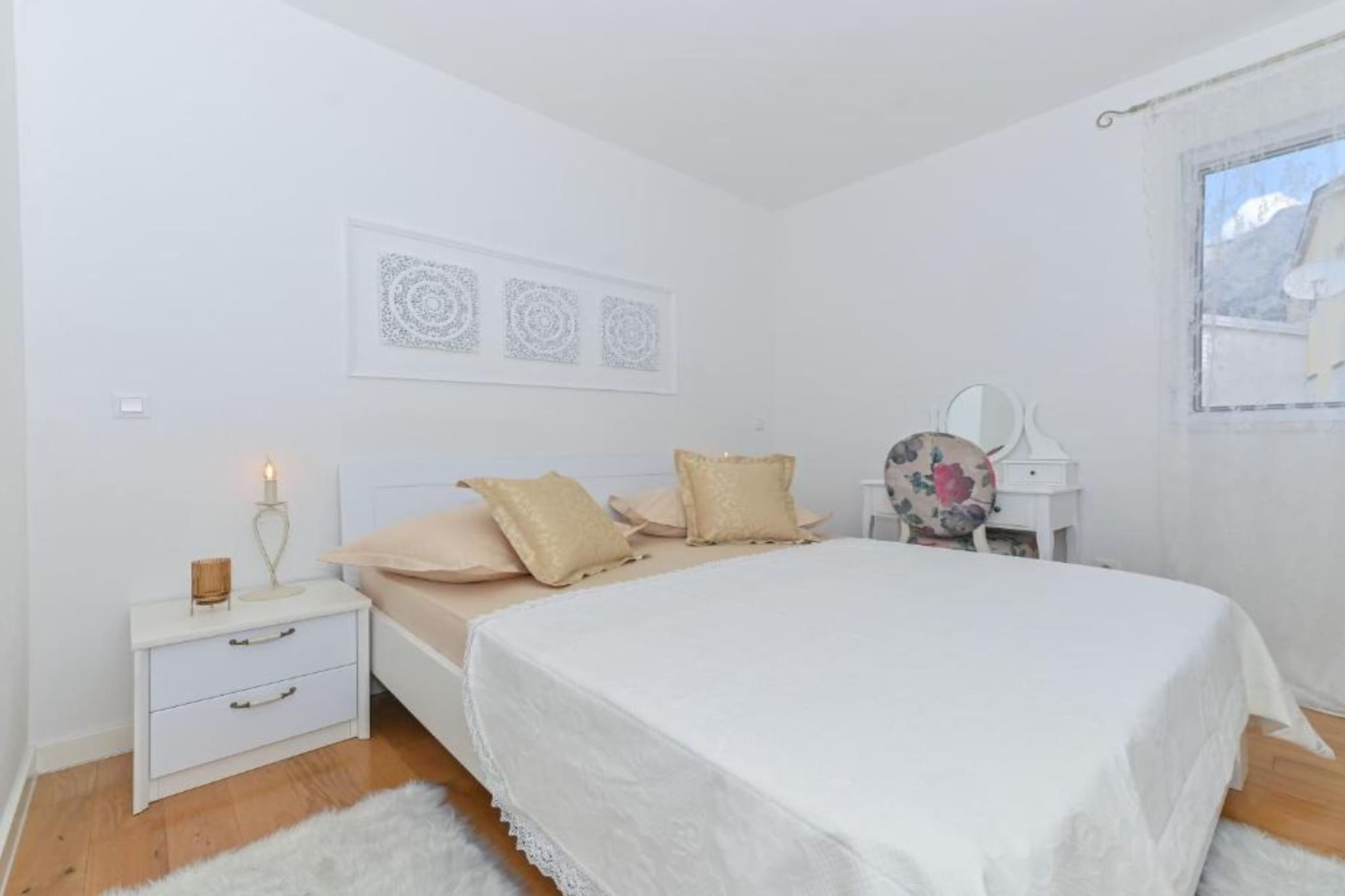 Apartment Hani 2 - Two Bedroom Apartment With Balcony And Sea View-Bedroom