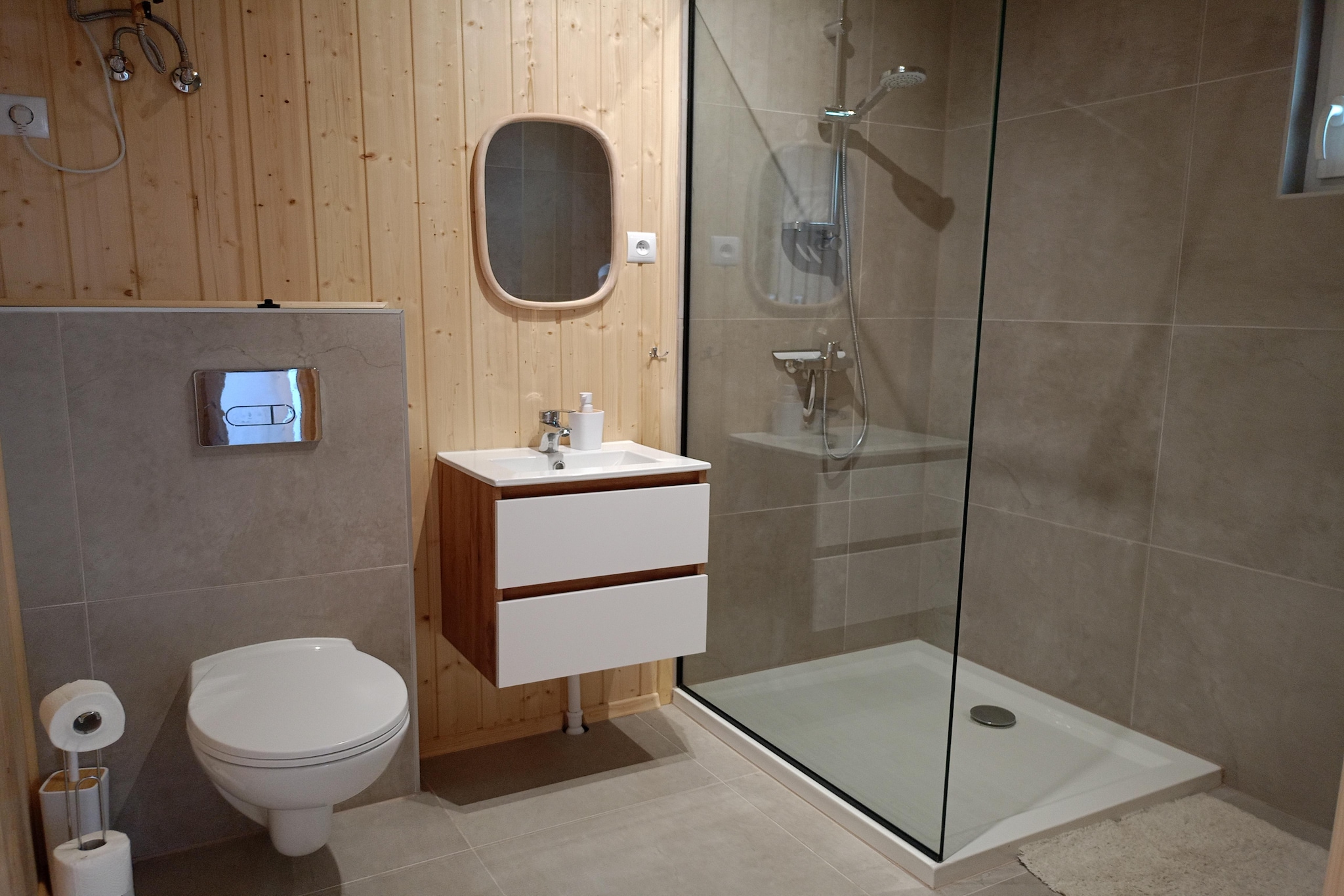 Bliźniacze domki parterowe Jarosławiec-Bathroom
