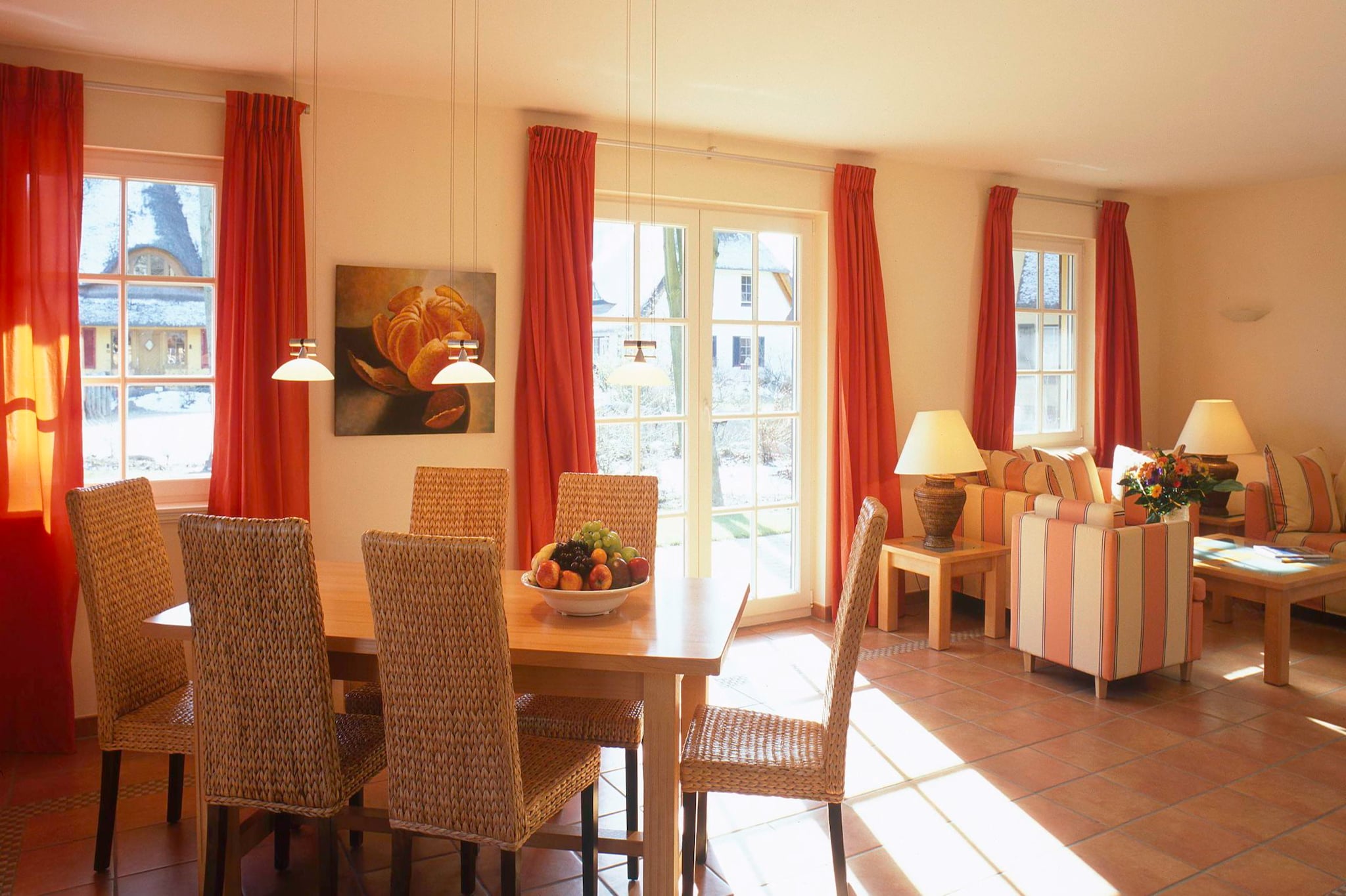 Ferienhaus Küstenwald klein - Strandhotel Fischland-Eetkamer