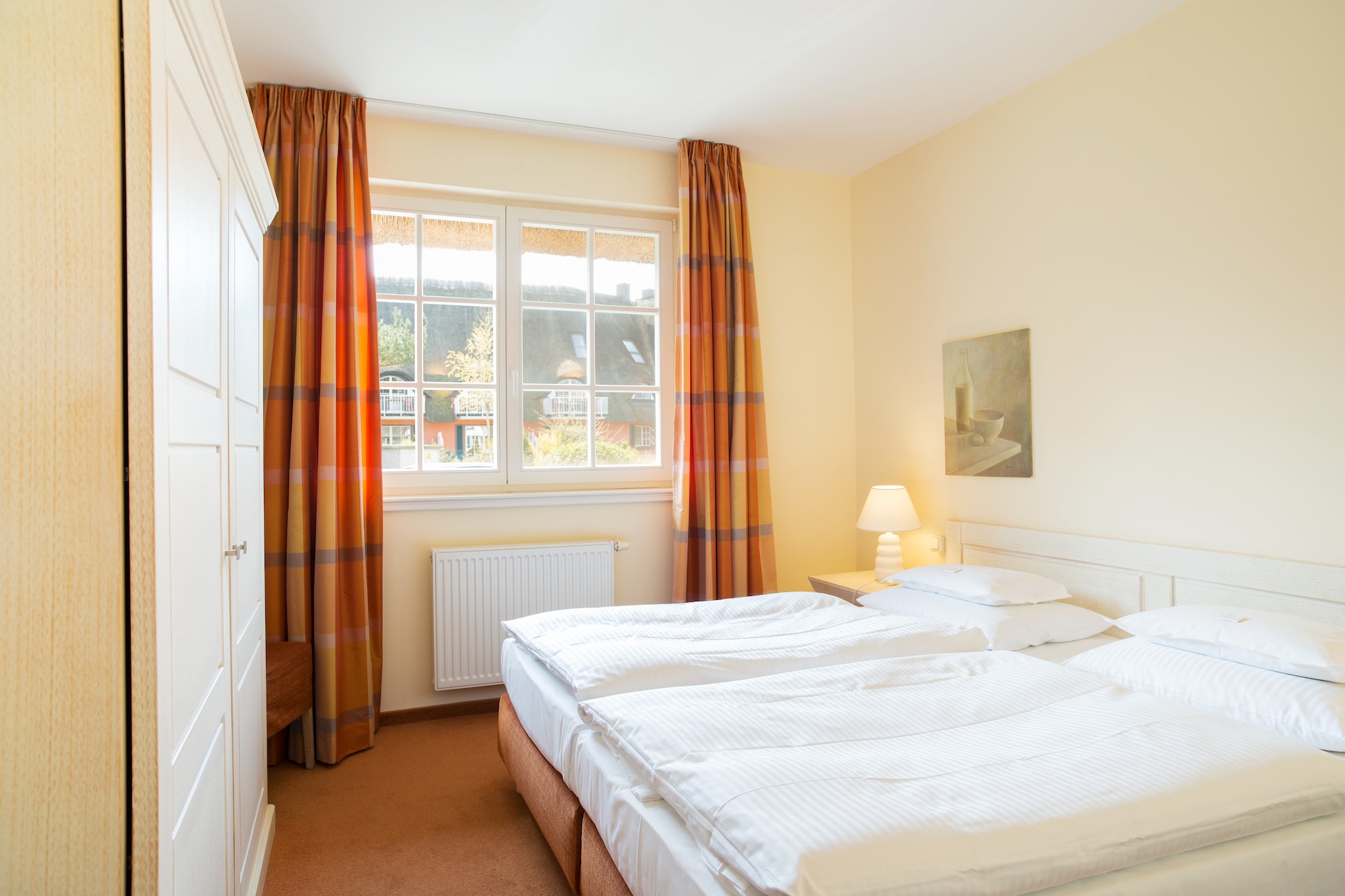 Garten Ferienwohnung - Strandhotel Dünenmeer