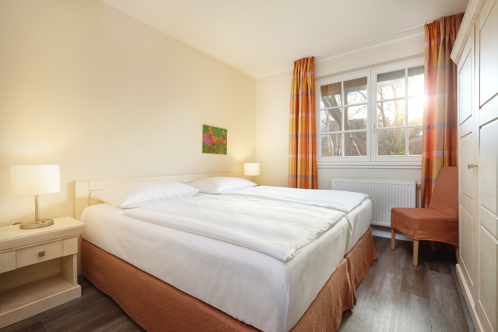Garten Ferienwohnung - Strandhotel Dünenmeer-Chambre