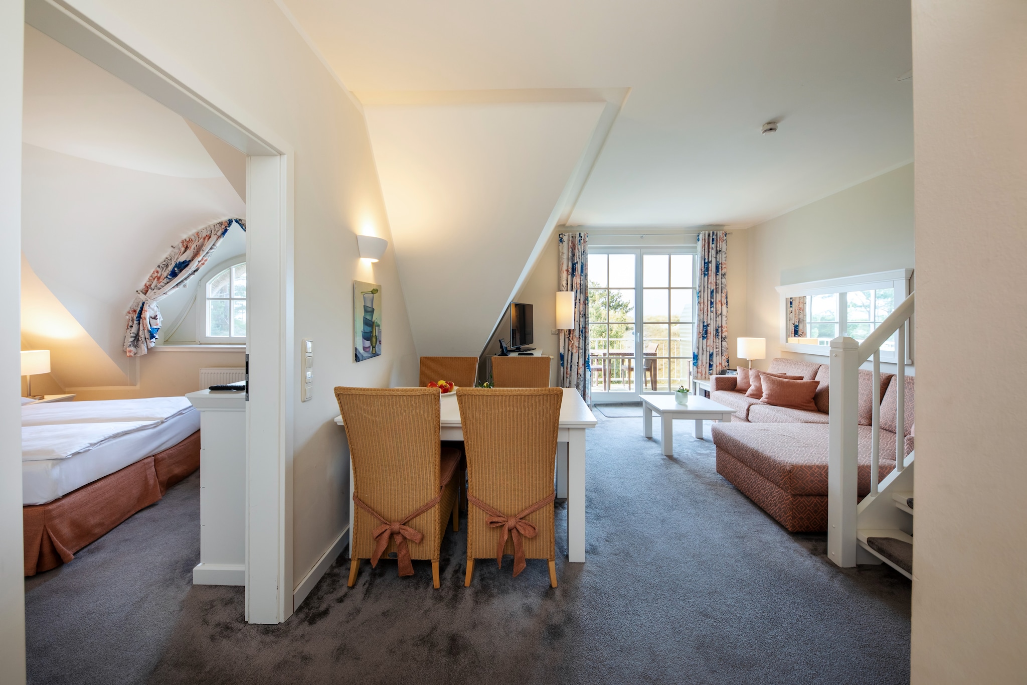 Garten-Maisonette Ferienwohnung - Strandhotel Dünenmeer