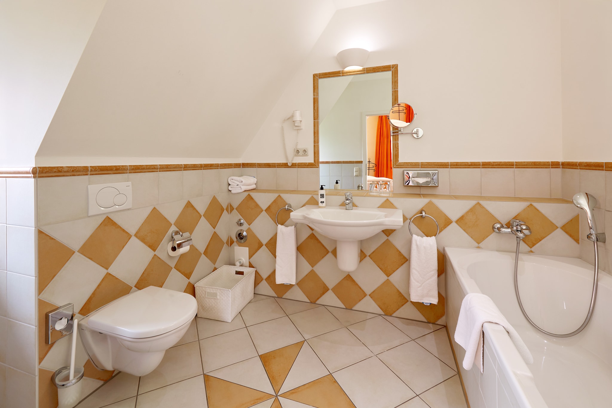 Garten-Maisonette Ferienwohnung - Strandhotel Dünenmeer-Salle de bain