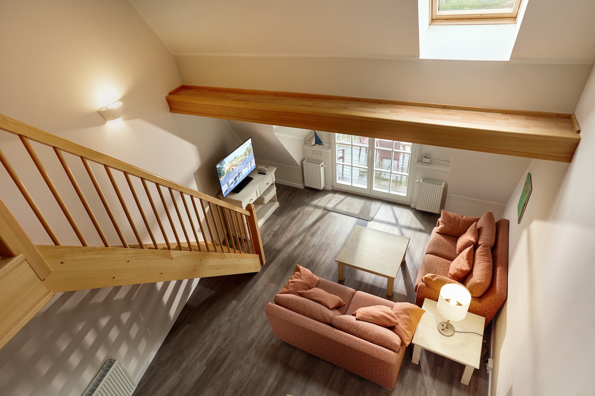 Garten-Maisonette Ferienwohnung - Strandhotel Dünenmeer-Salon
