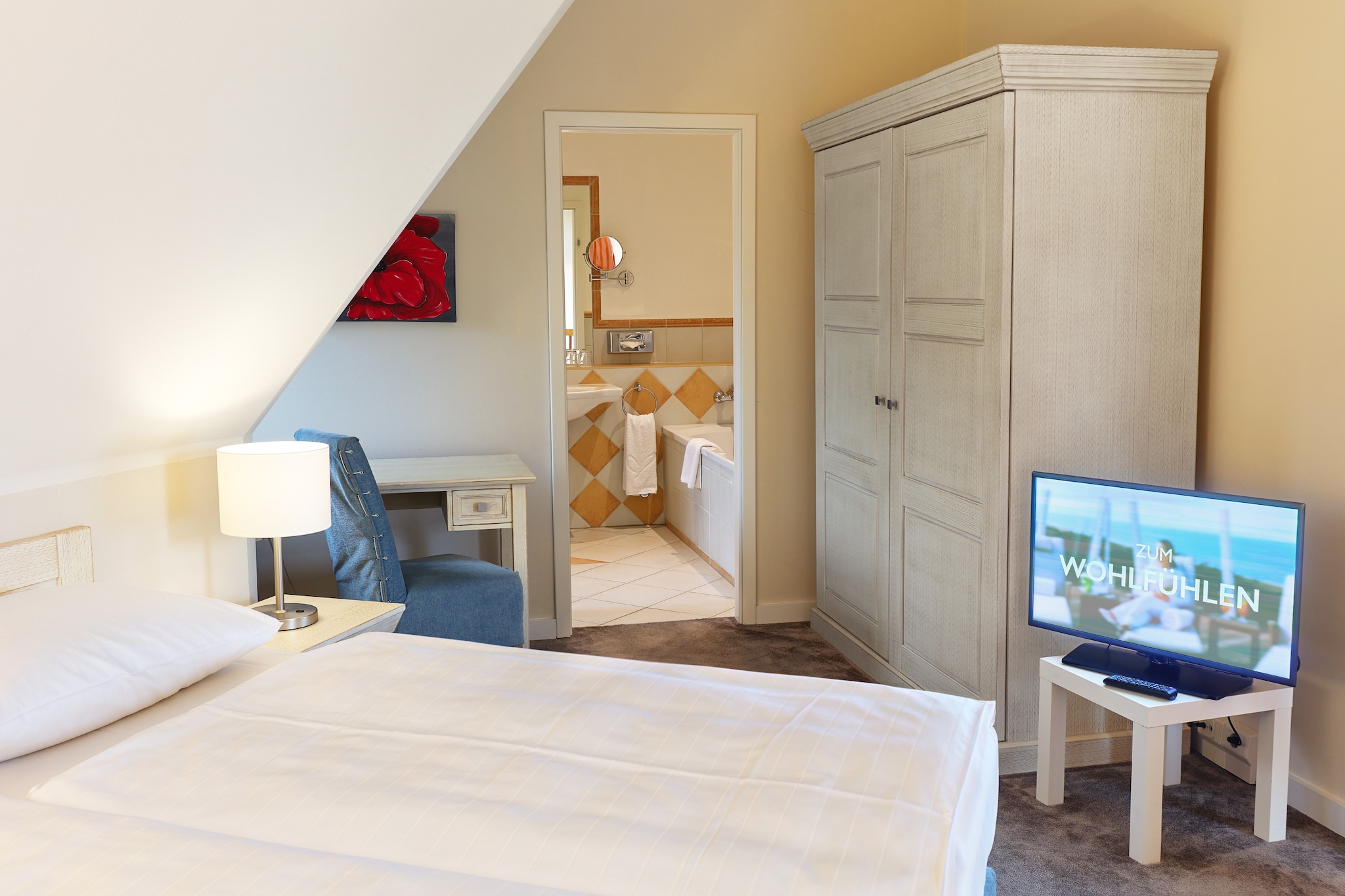Garten-Maisonette Ferienwohnung - Strandhotel Dünenmeer-Chambre