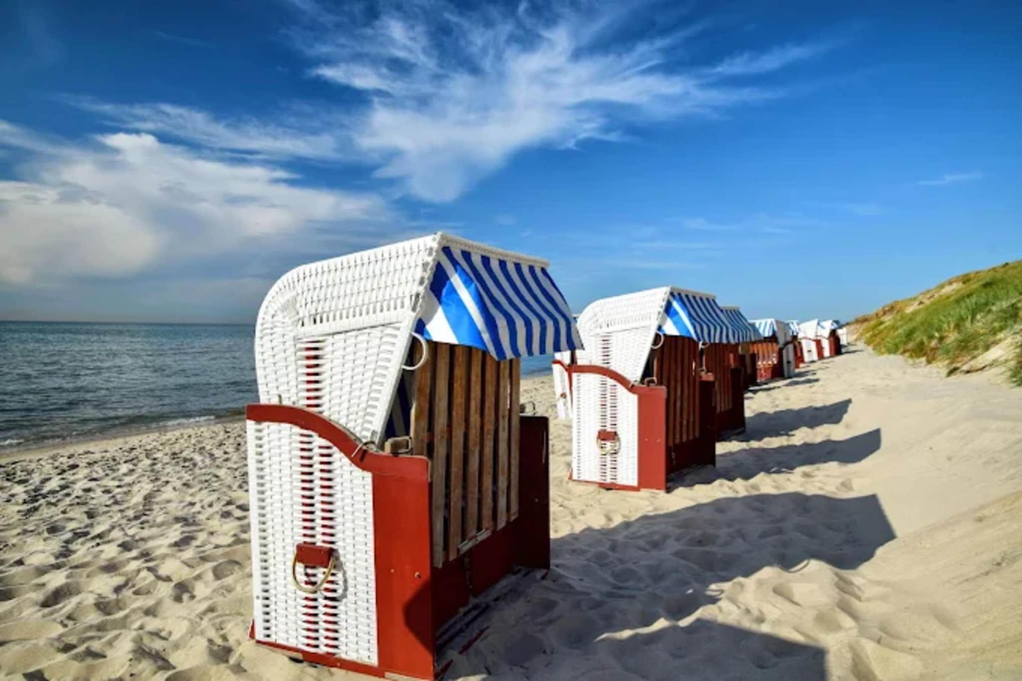 Dünenhaus 1Reihe - Strandhotel Dünenmeer-Gebieden zomer 1km