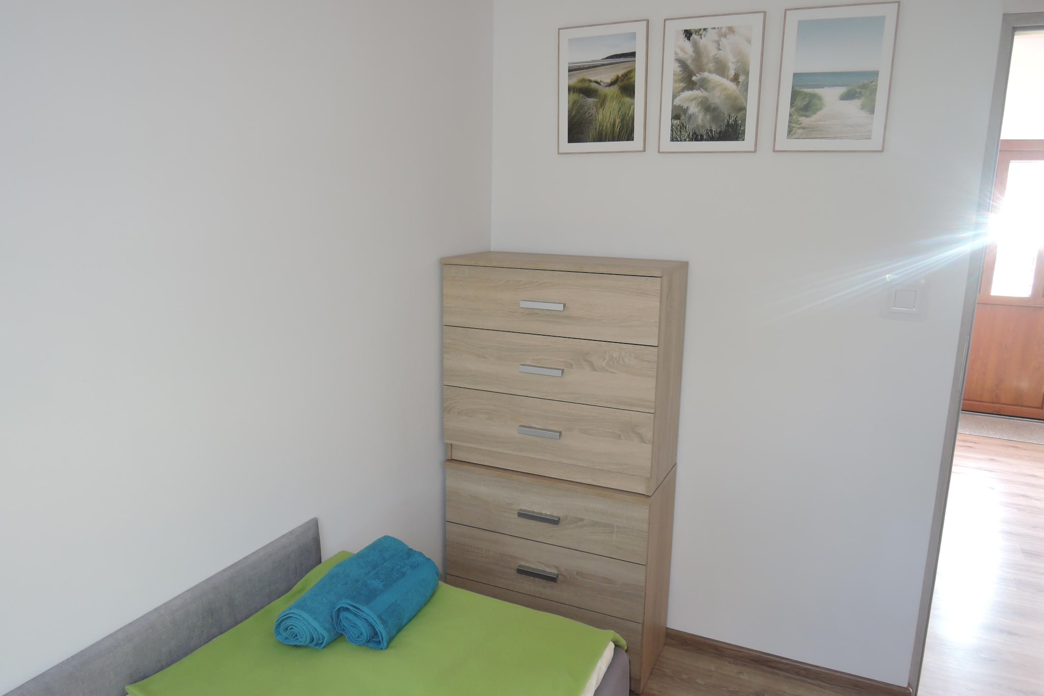 Wisełka Leśna - domek mały dla 4 osób-Bedroom