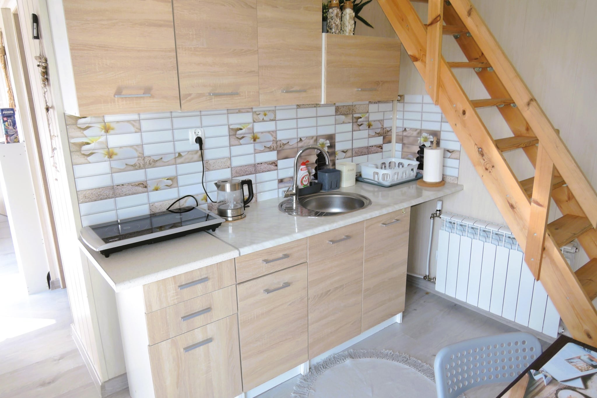Wisełka Leśna - dom Stodoła dla 5 osób-Kitchen