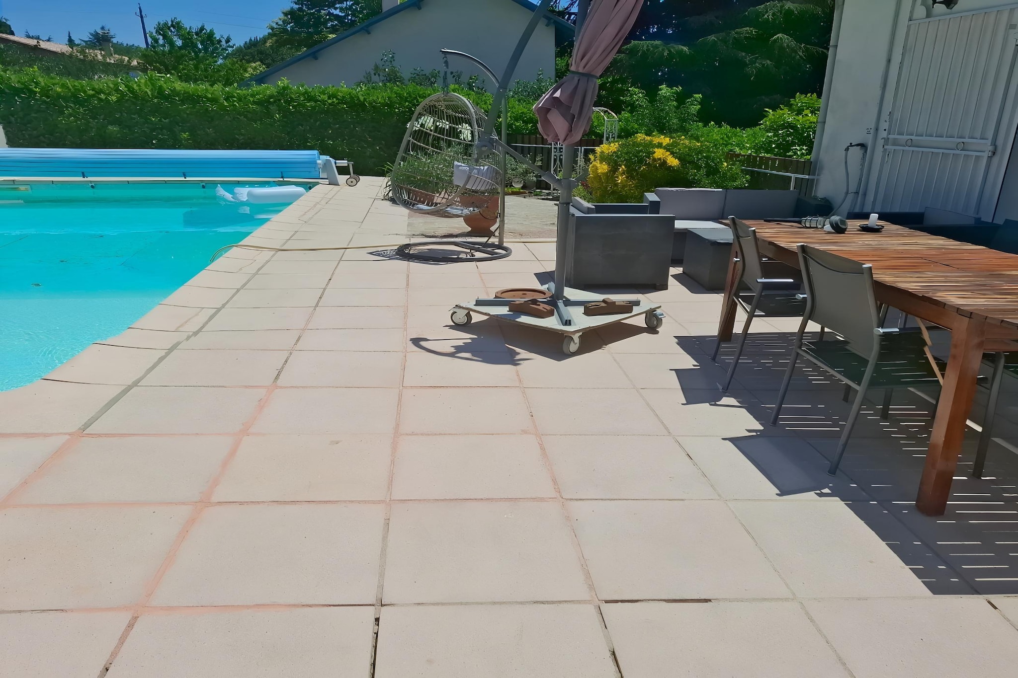 Villa avec piscine-Exterior summer
