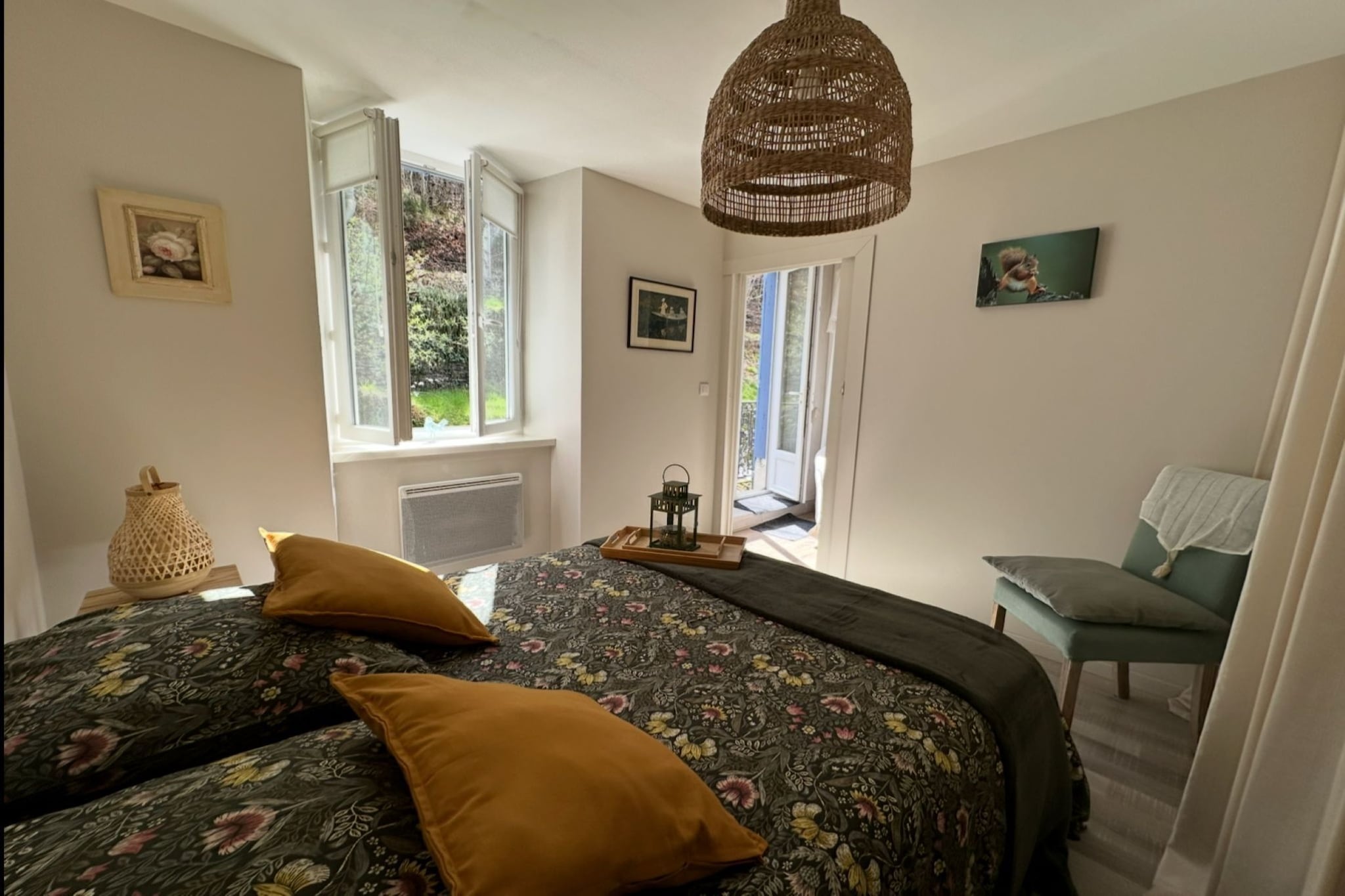 Le Moulin de Camelière-Slaapkamer