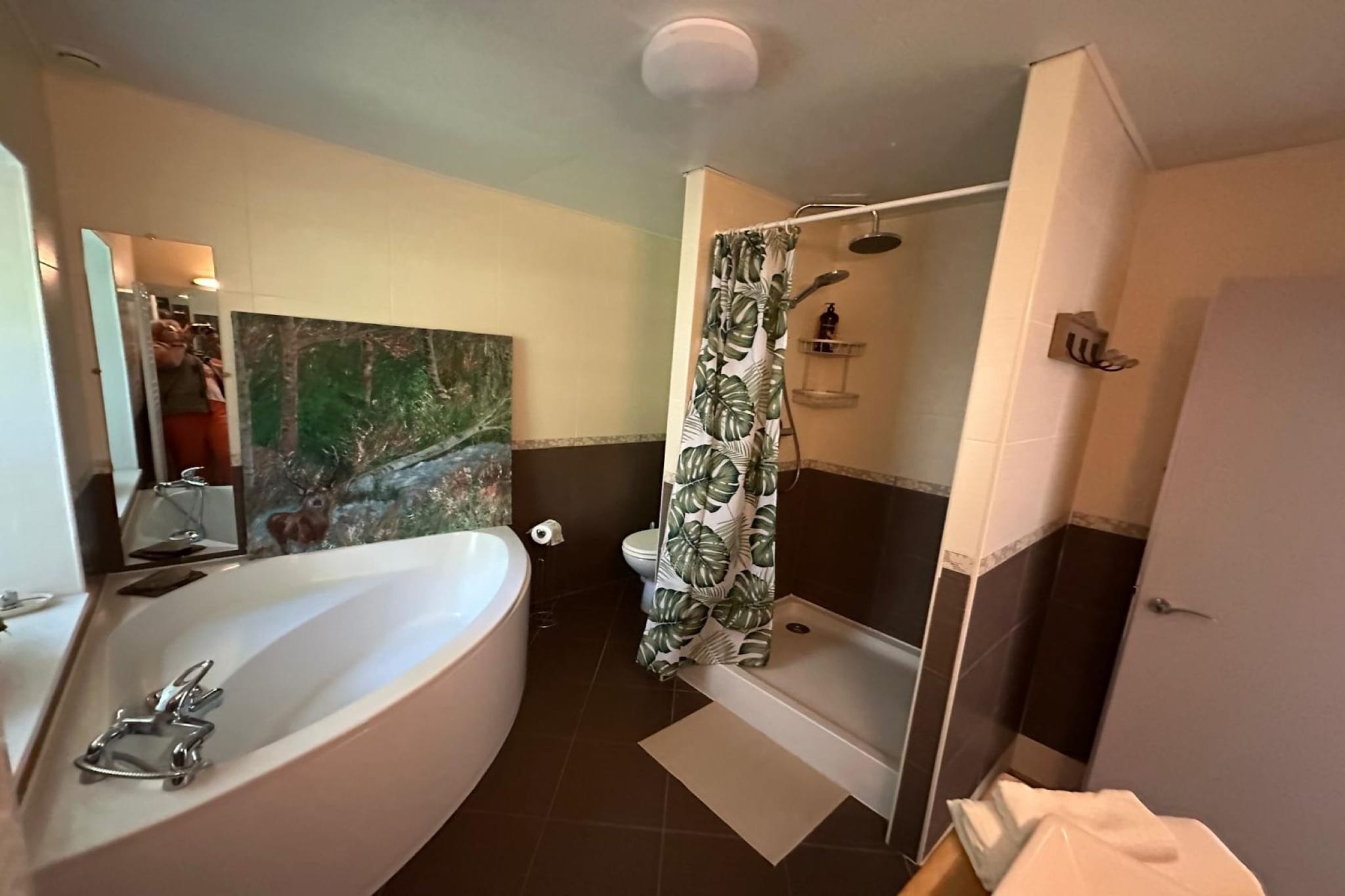 Le Moulin de Camelière-Badkamer