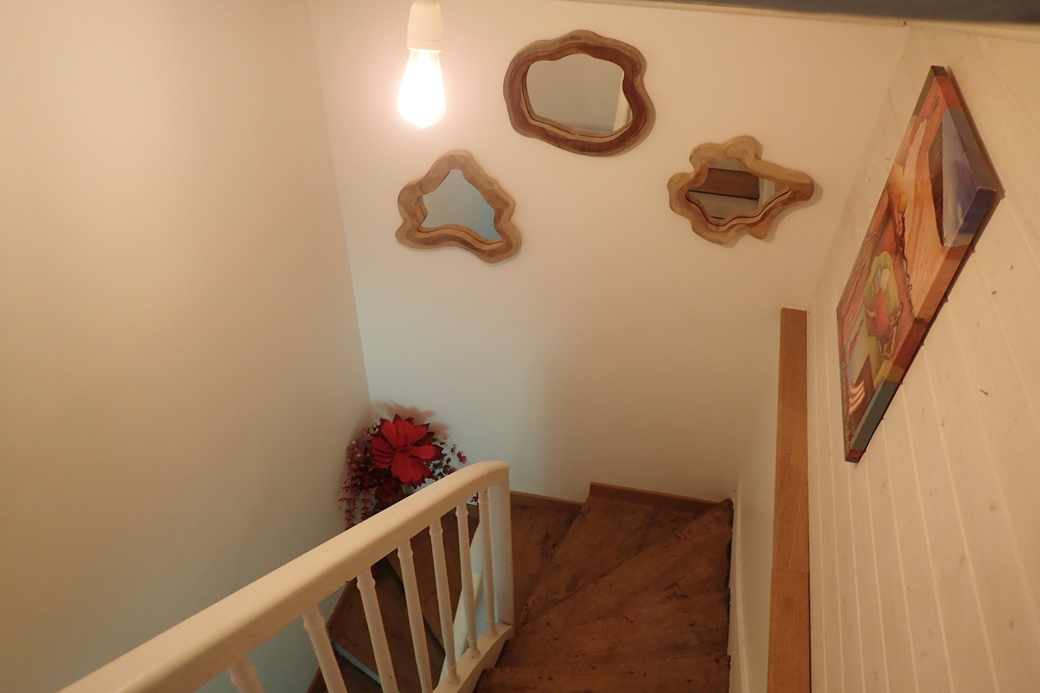 Le Moulin de Camelière-Treppe
