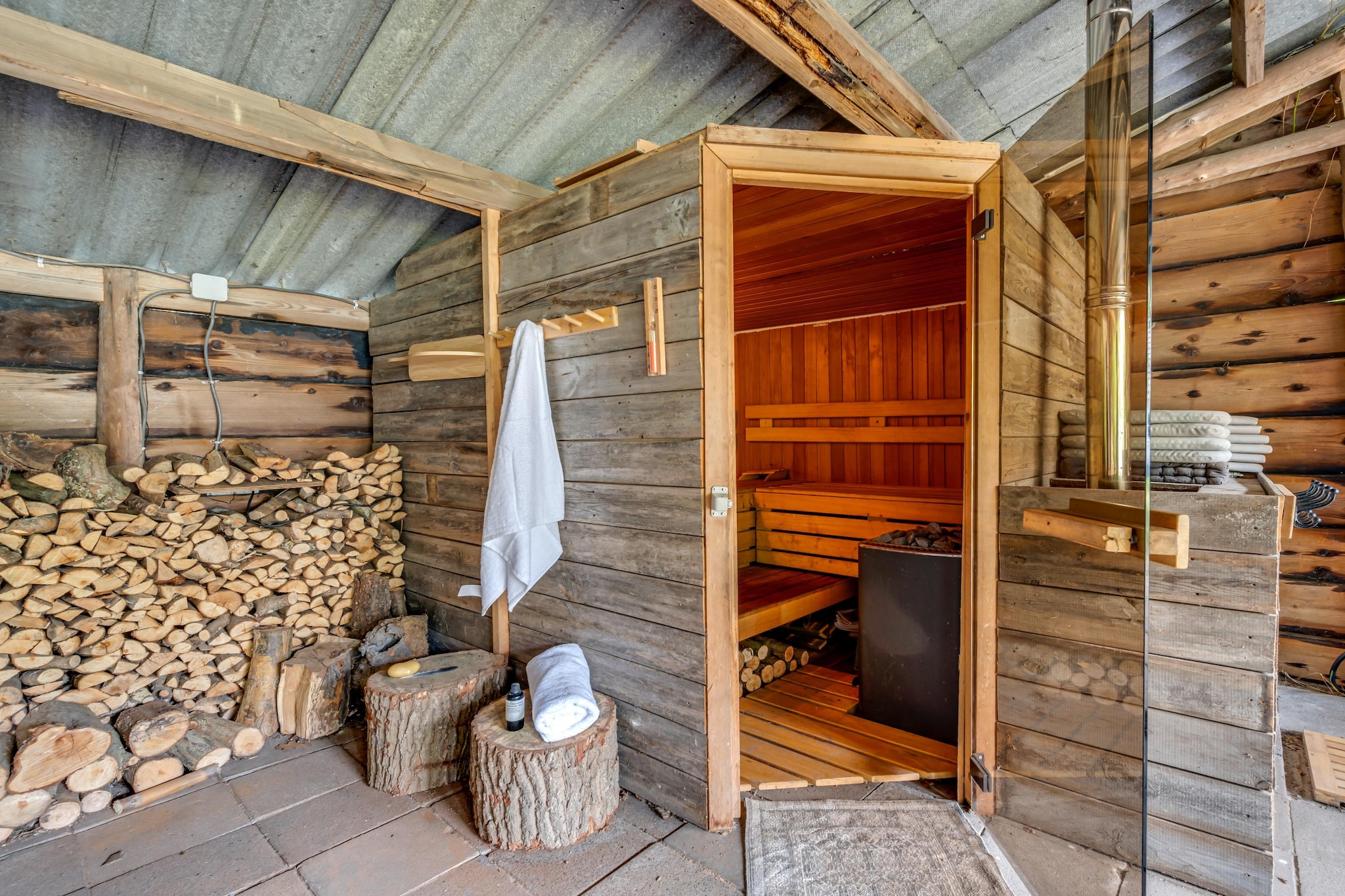 Klein Blankenstein gastenverblijf met recreatieruimte - Sauna