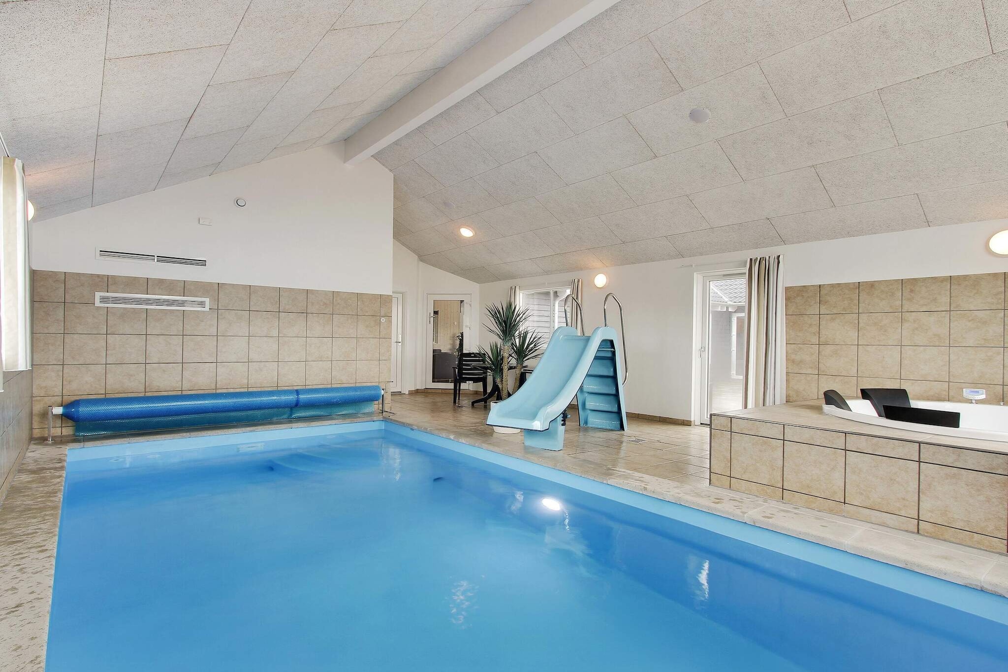5 sterren vakantie huis in Bogense-Zwembad