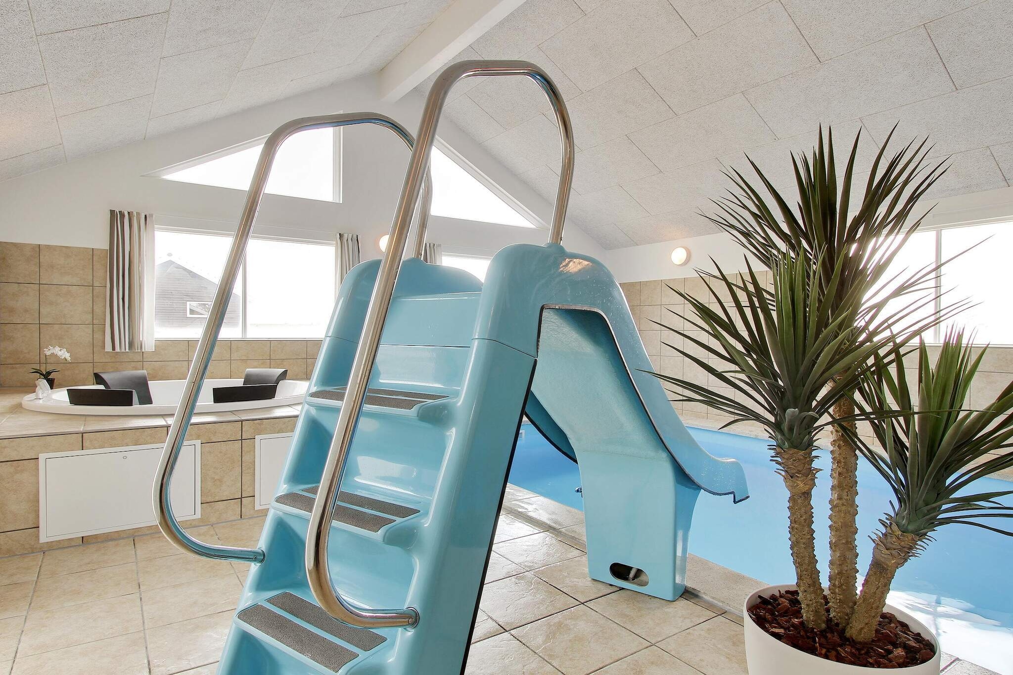 5 sterren vakantie huis in Bogense-Zwembad