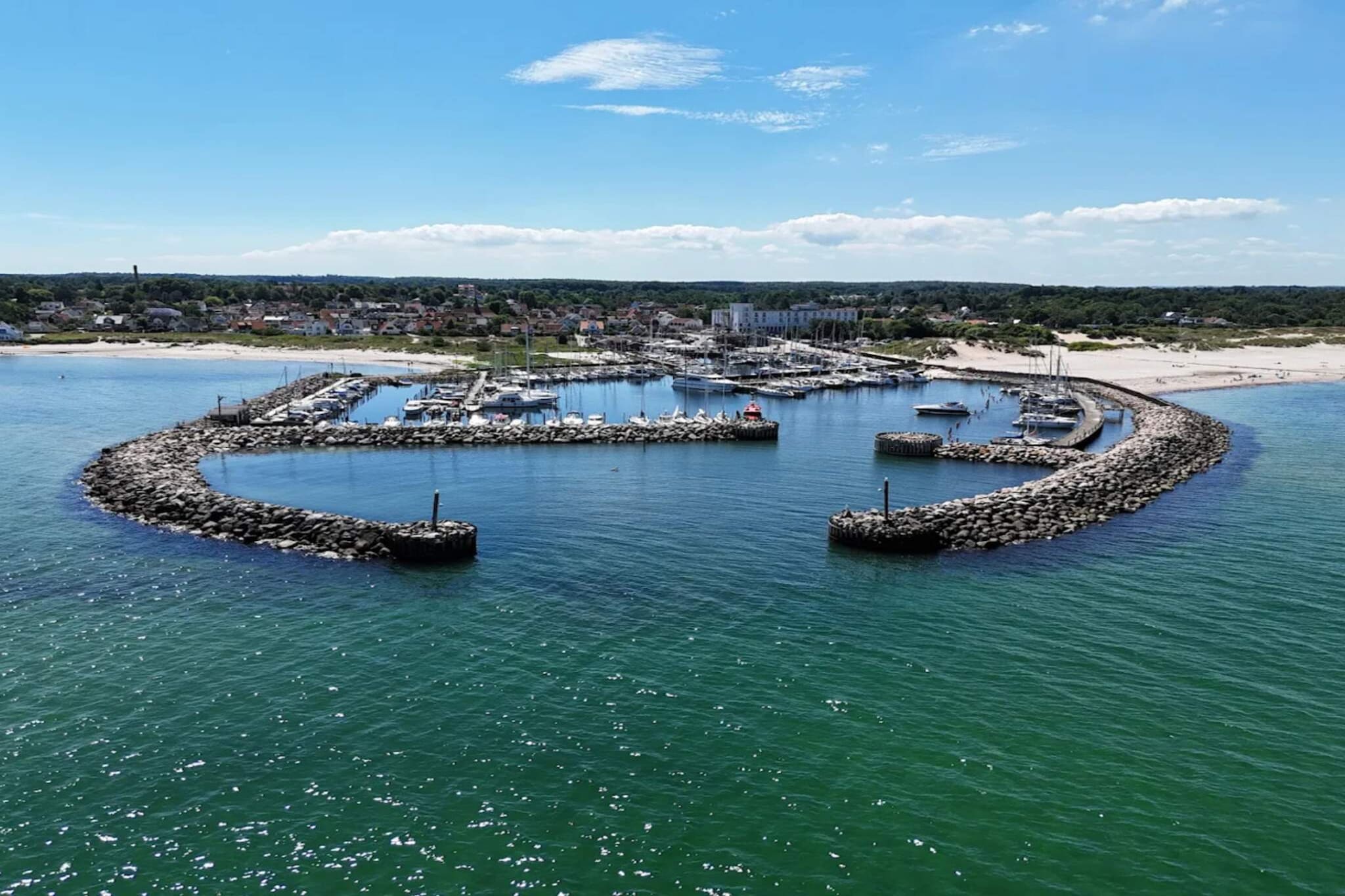 Maison de vacances pour 6 a Hovborg-Vue sur l'eau