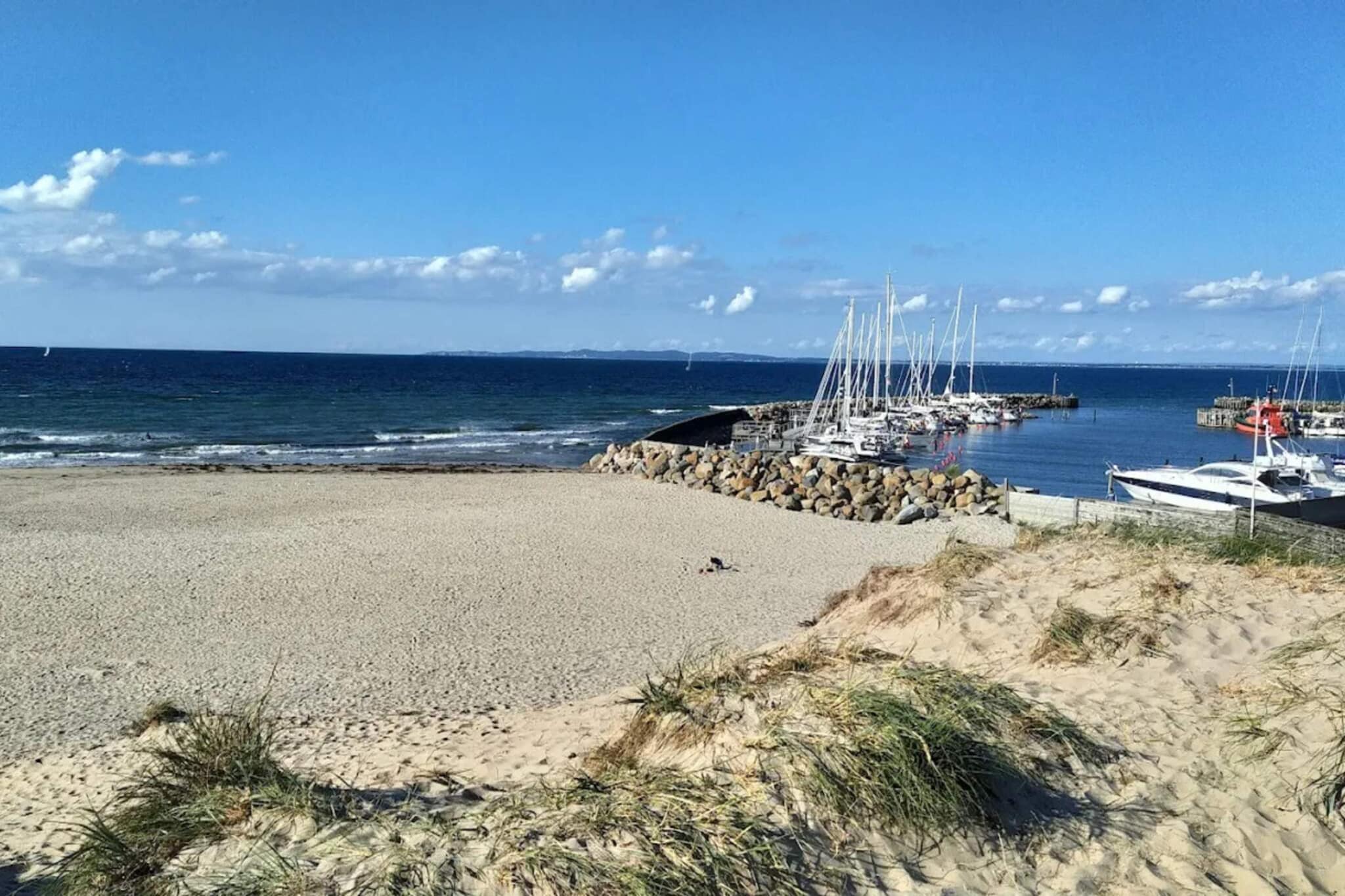 Maison de vacances pour 6 a Hovborg-Vue sur l'eau