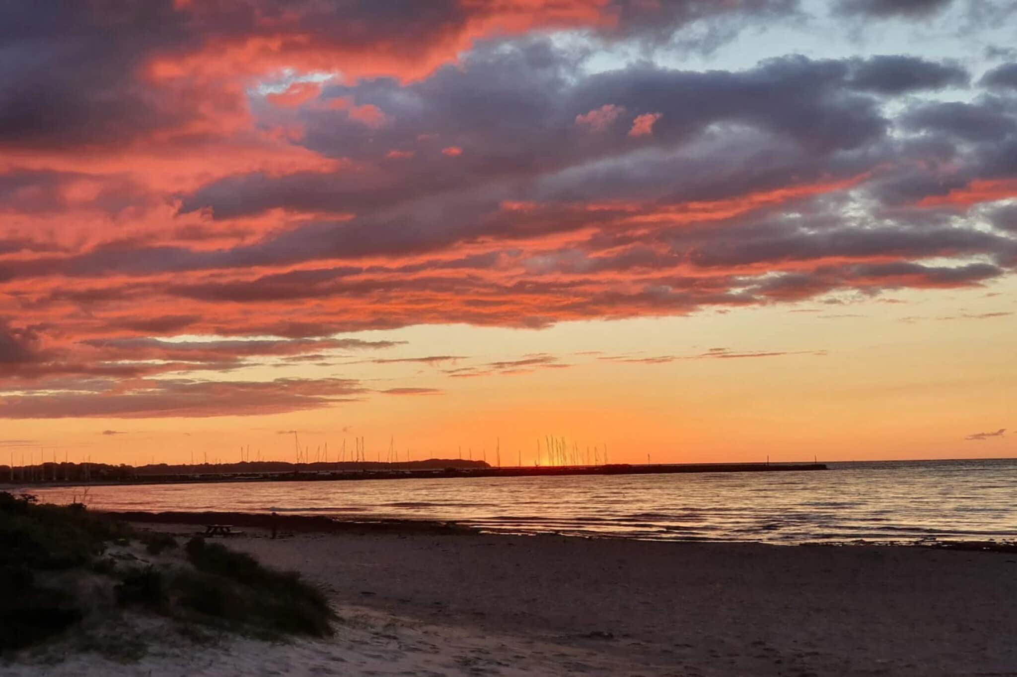 Maison de vacances pour 6 a Hovborg-Vue sur l'eau