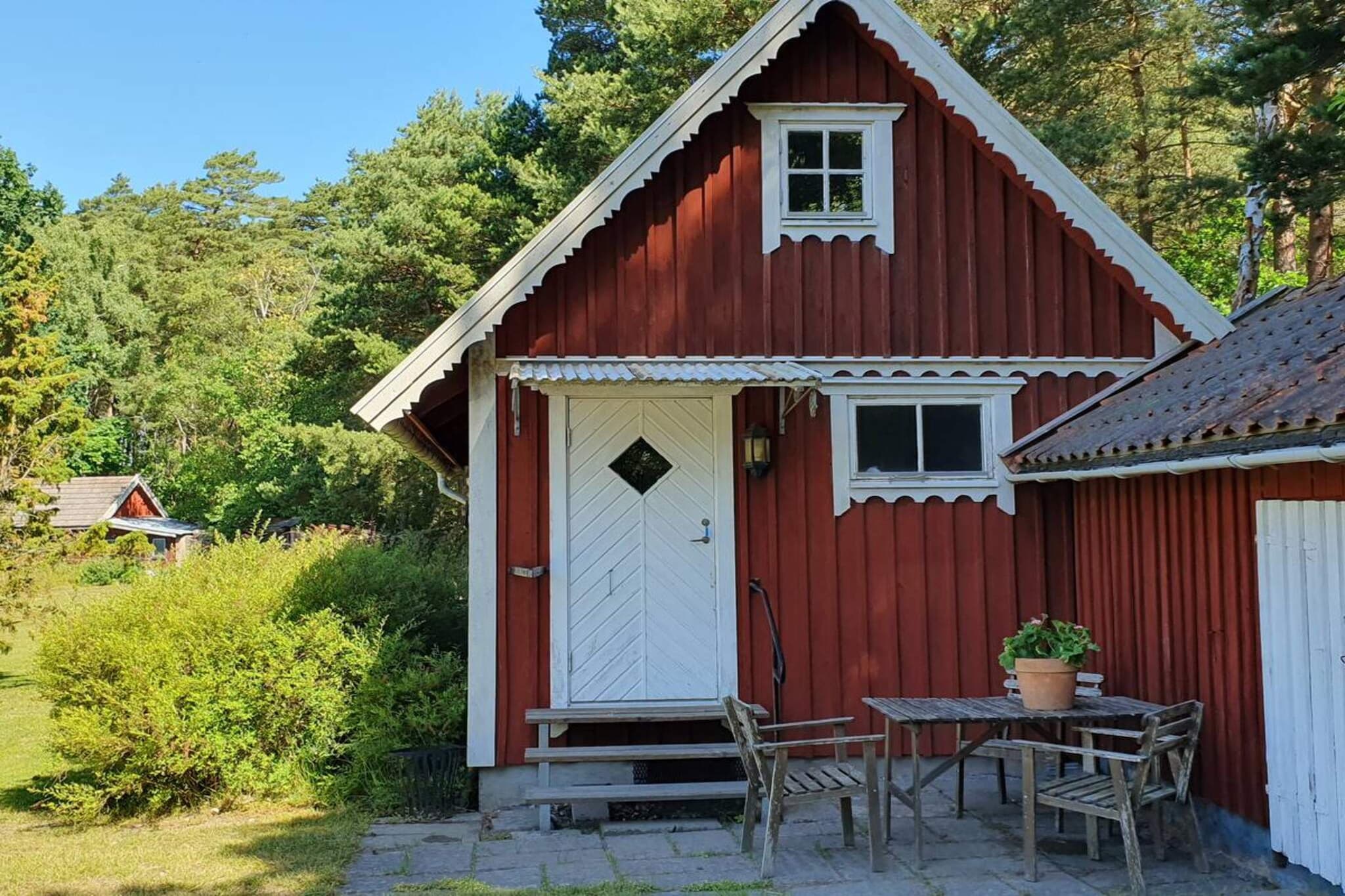 4 Sterne Ferienhaus in Fågelmara-Außenbereich
