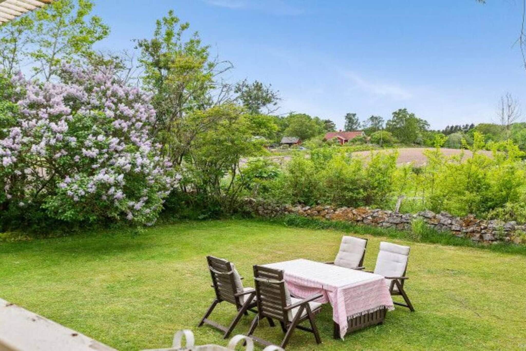 4 Sterne Ferienhaus in Fågelmara-Außenbereich