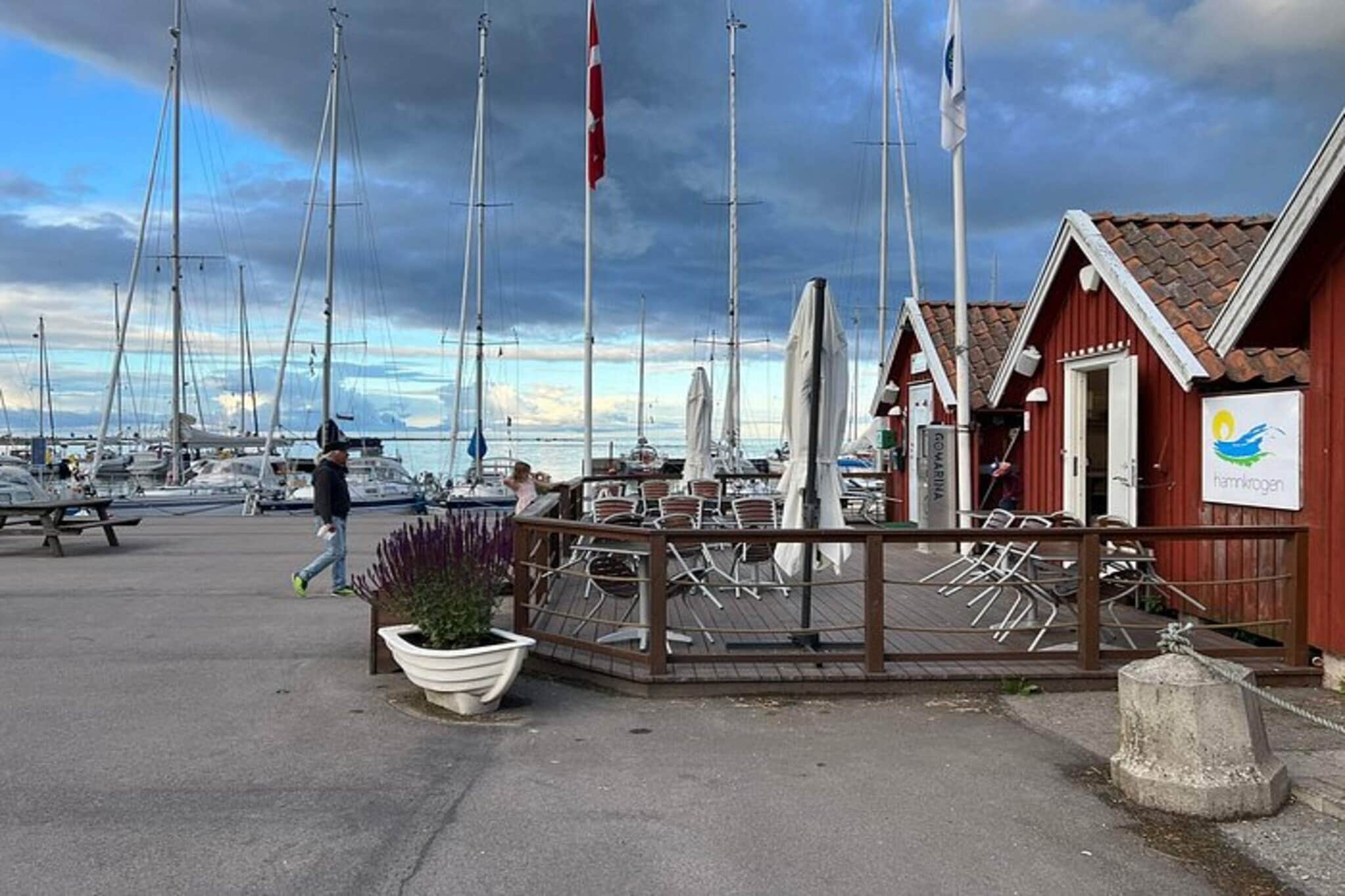 4 Sterne Ferienhaus in Fågelmara-Außenbereich