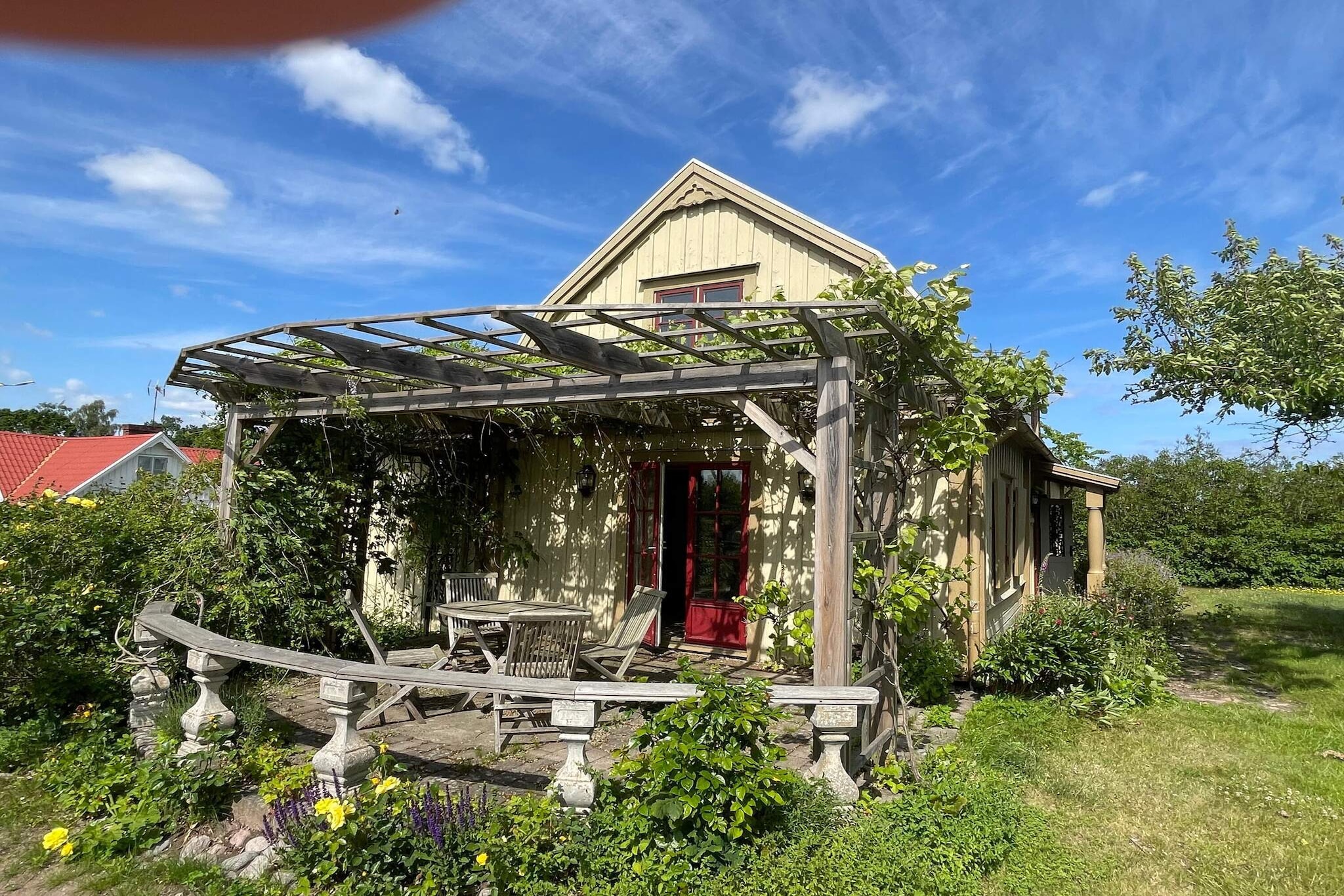 4 Sterne Ferienhaus in Fågelmara-Außenbereich