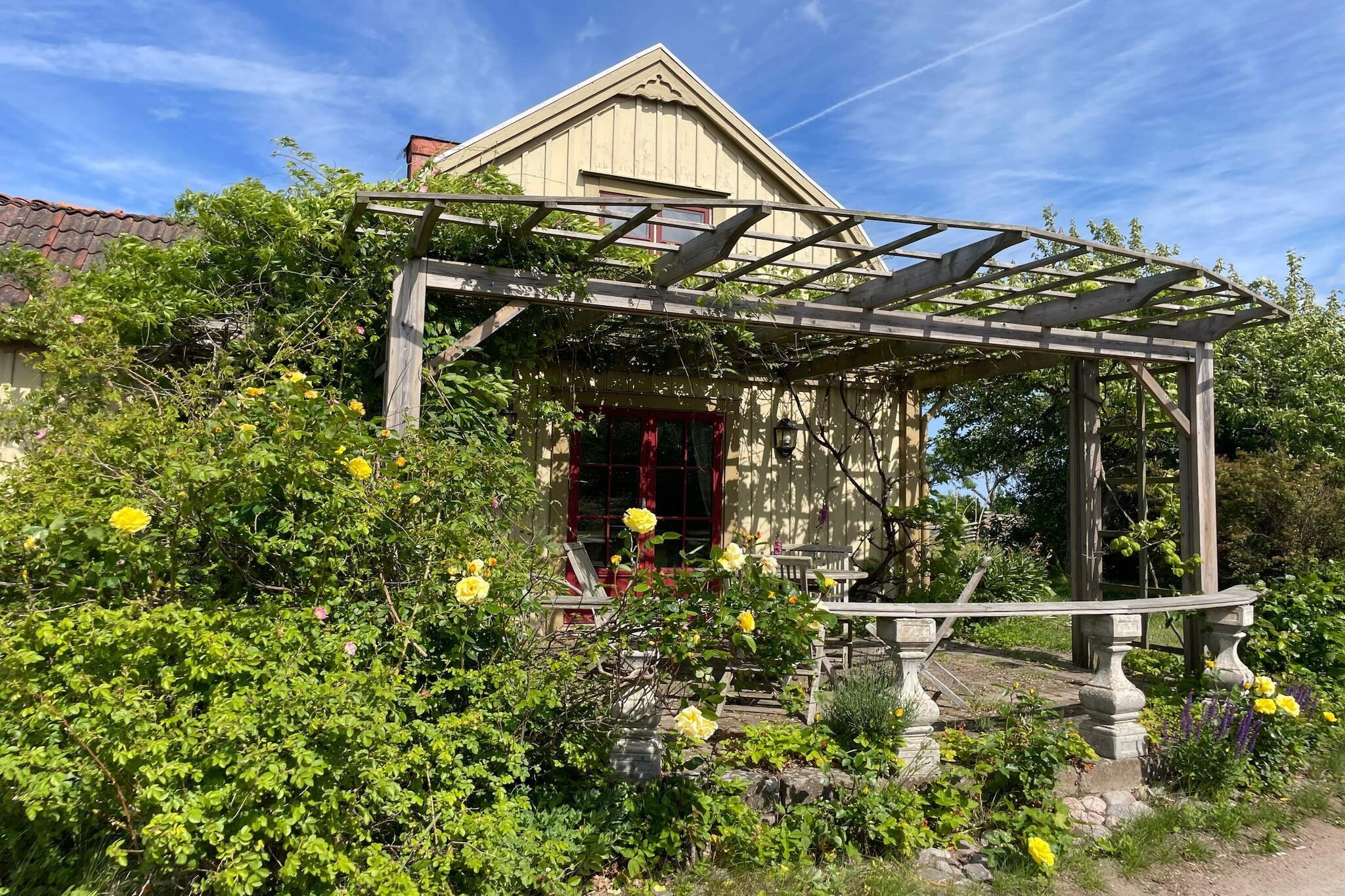 4 Sterne Ferienhaus in Fågelmara-Außenbereich