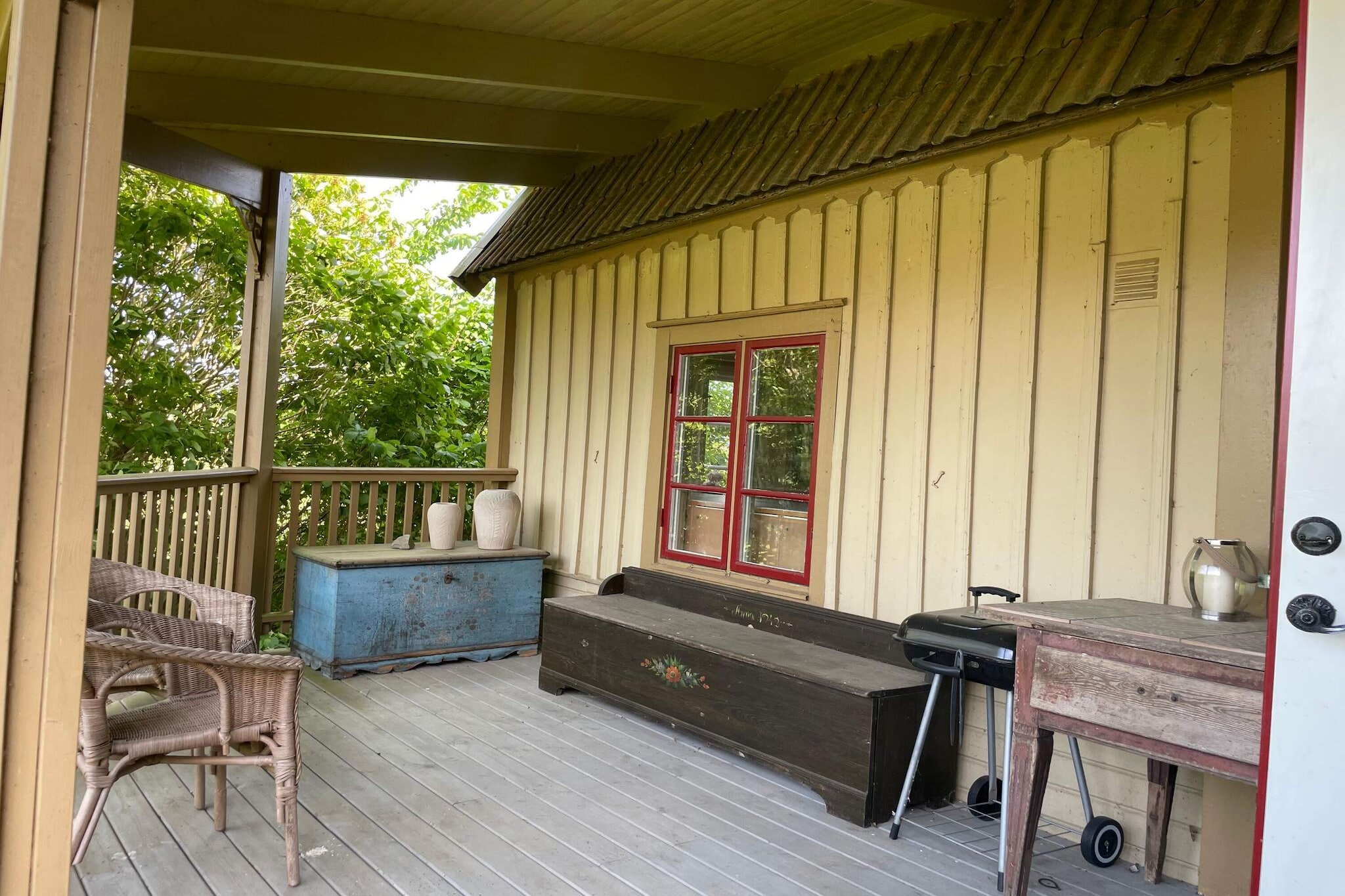 4 Sterne Ferienhaus in Fågelmara-Außenbereich