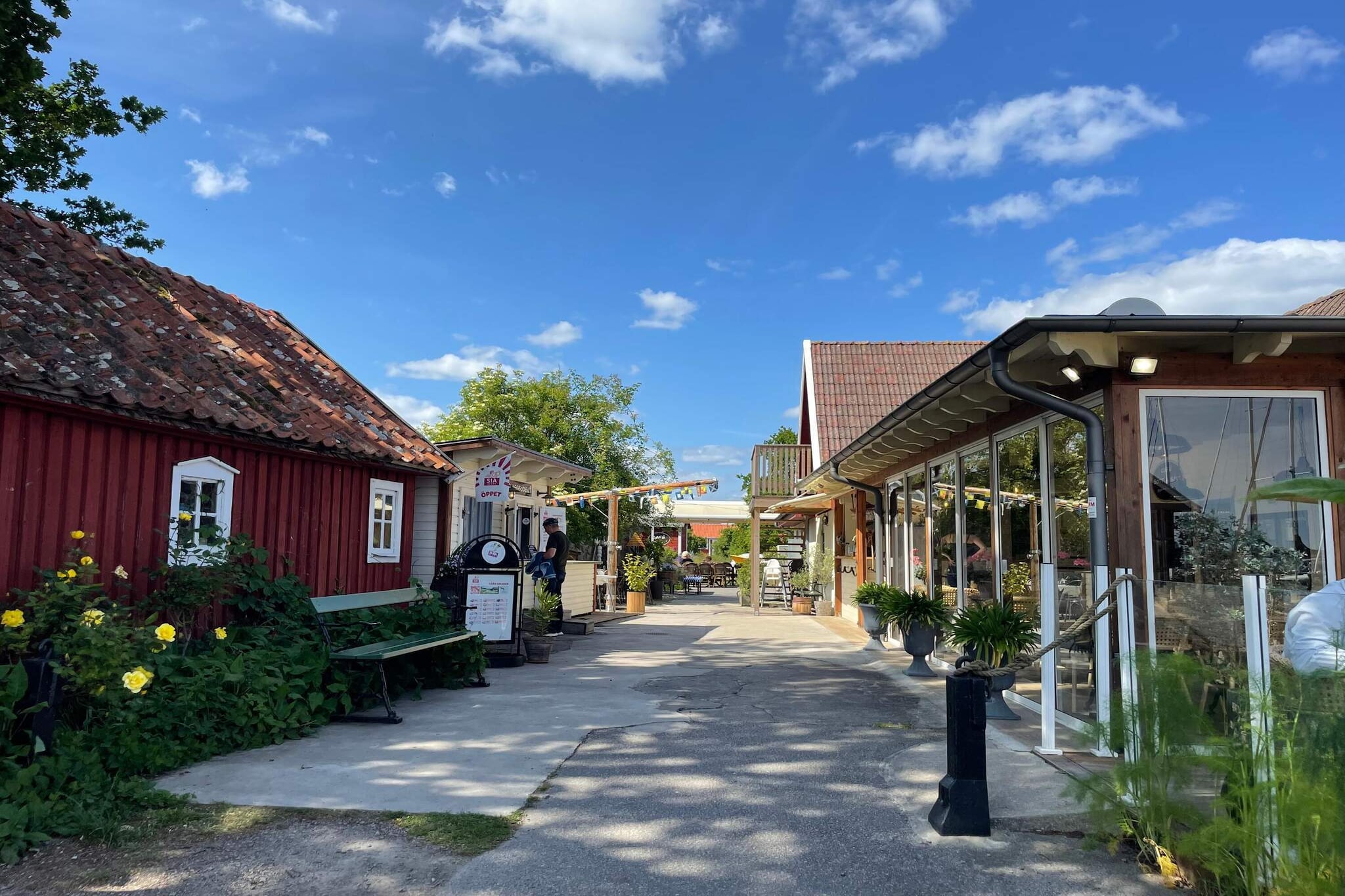4 Sterne Ferienhaus in Fågelmara-Außenbereich