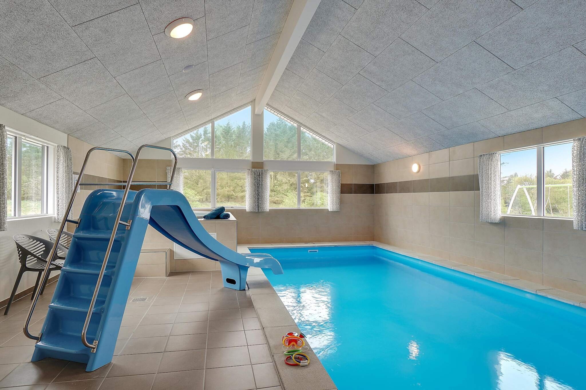 5 etoiles maison de vacances a Spøttrup-Piscine