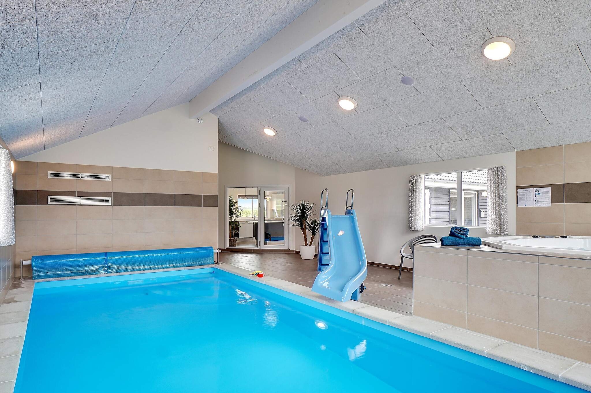 5 etoiles maison de vacances a Spøttrup-Piscine