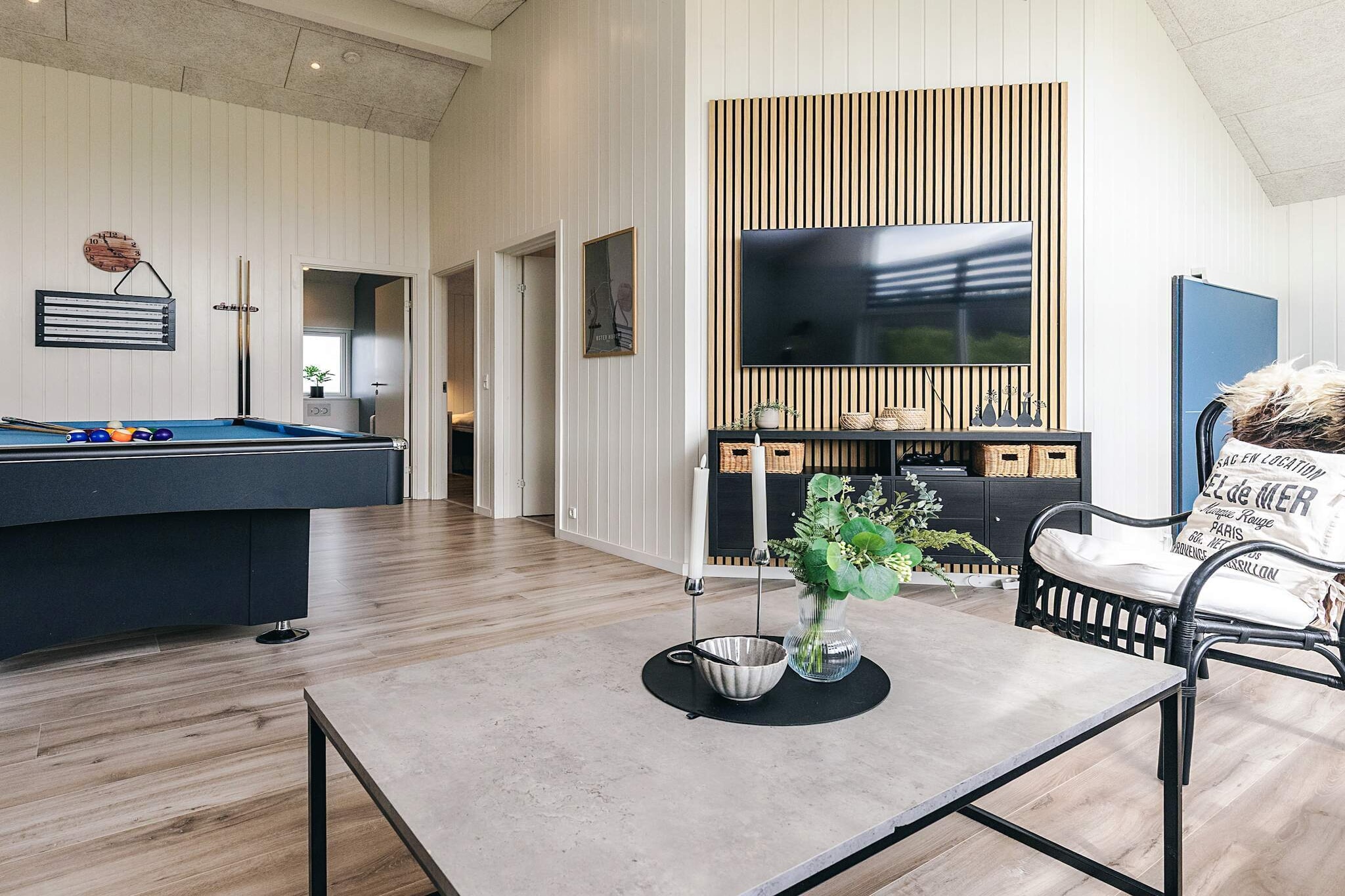 5 Sterne Ferienhaus in Hadsund-Innen