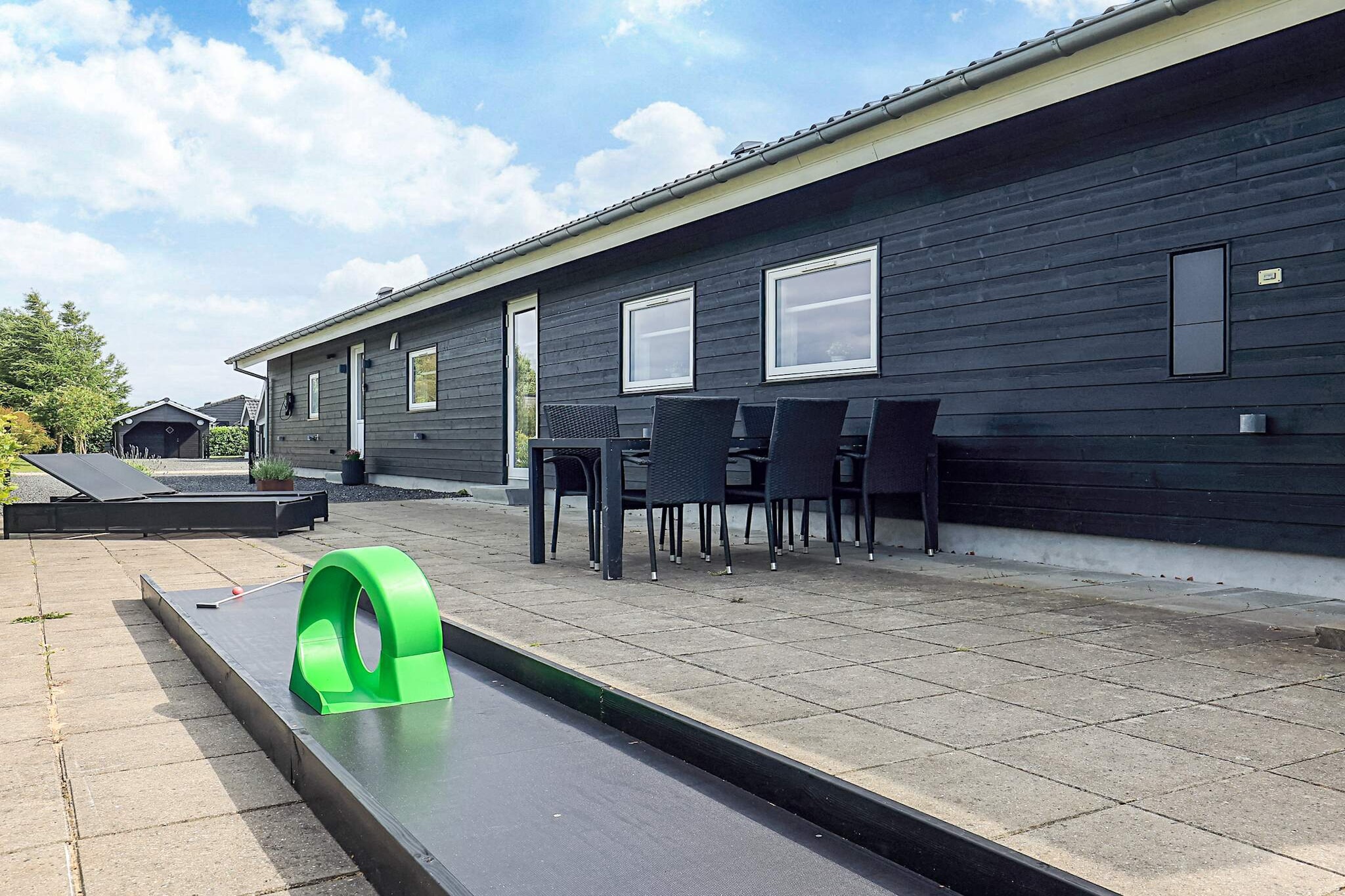 5 Sterne Ferienhaus in Hadsund-Aussicht