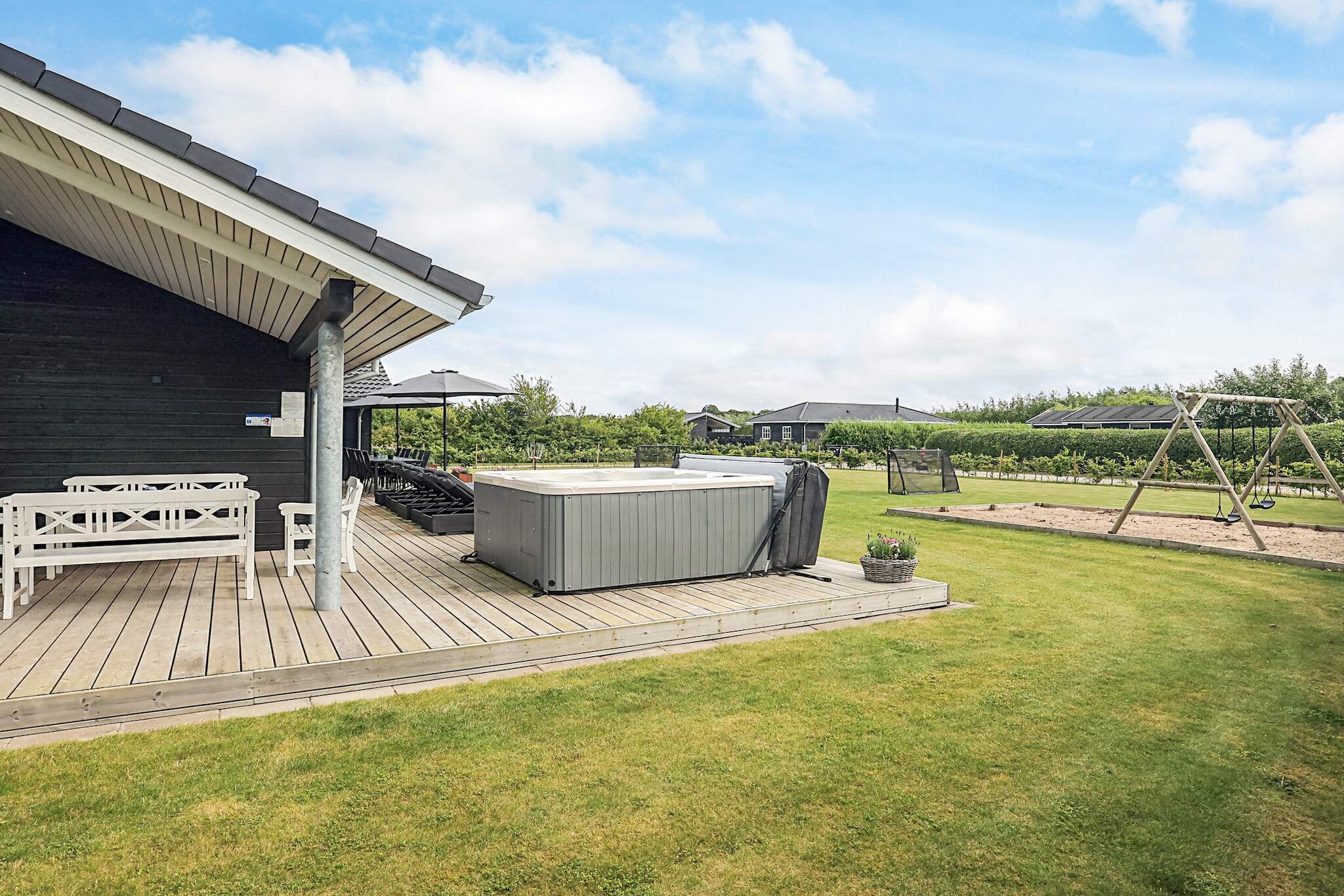 5 Sterne Ferienhaus in Hadsund-Aussicht