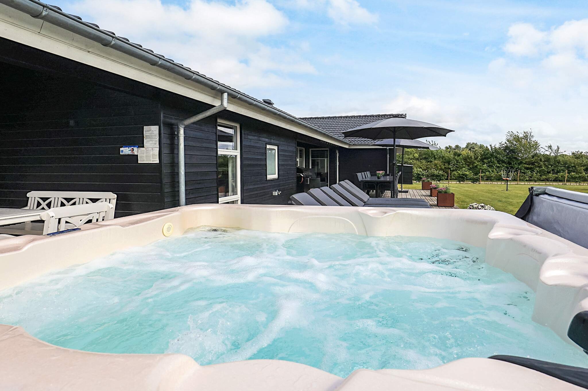 5 Sterne Ferienhaus in Hadsund-Aussicht