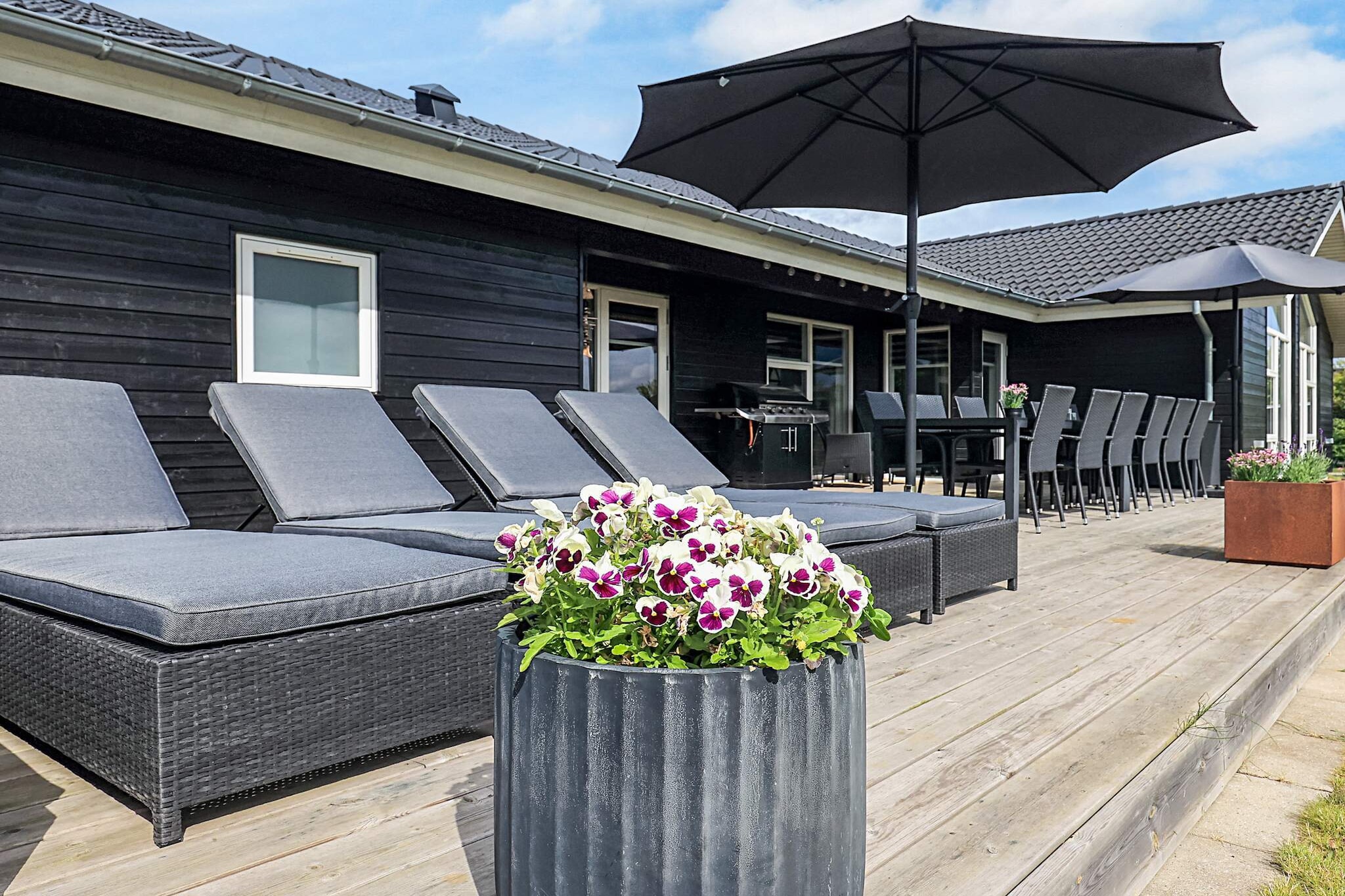 5 Sterne Ferienhaus in Hadsund-Aussicht