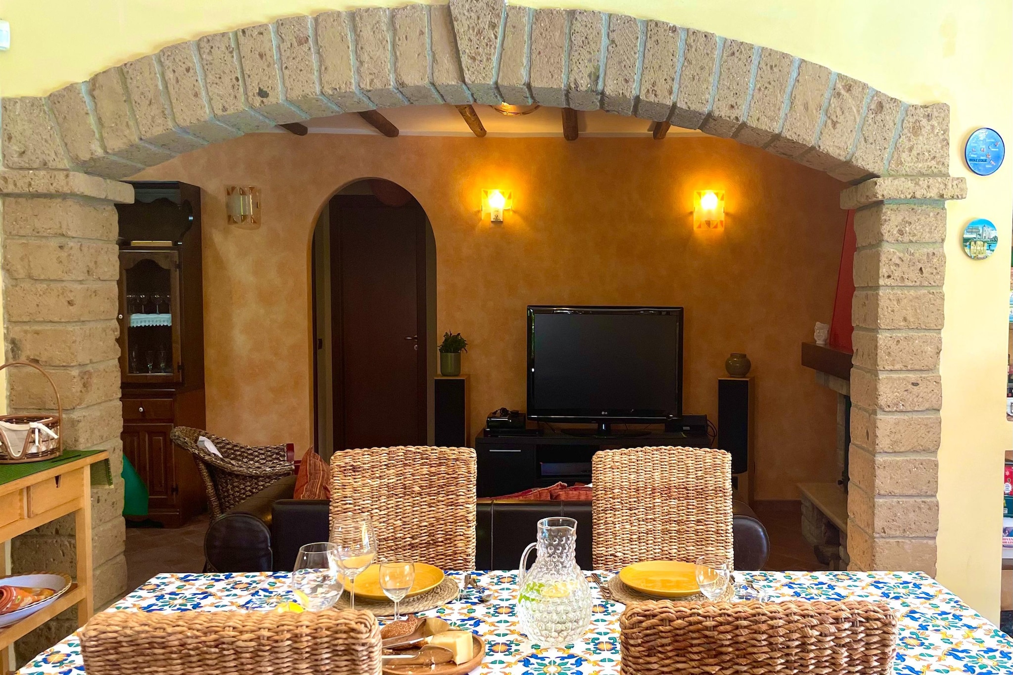Villa Melograno-Eetkamer