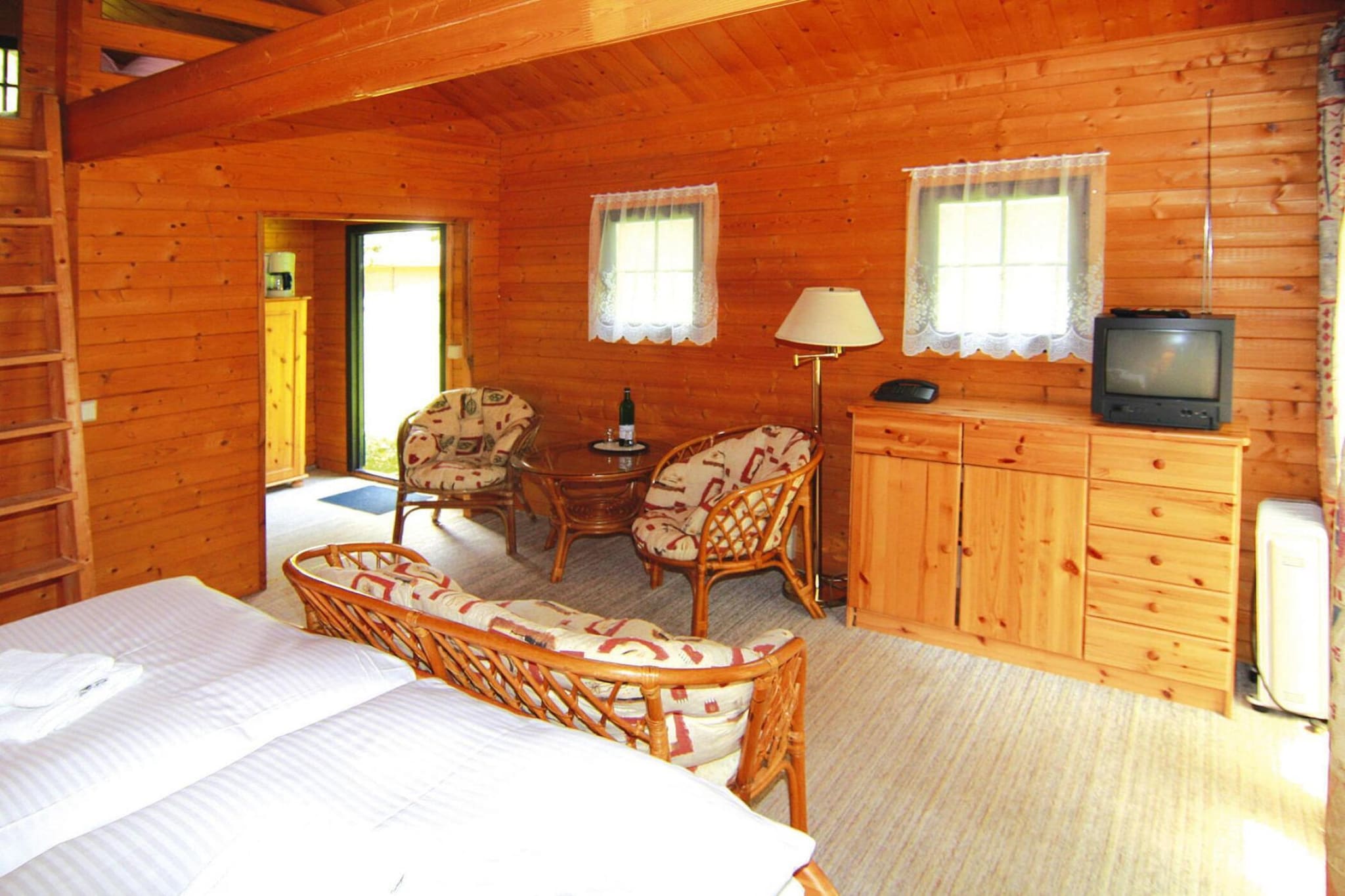 Blockhaus 30 m² - Sommer Flex-Slaapkamer