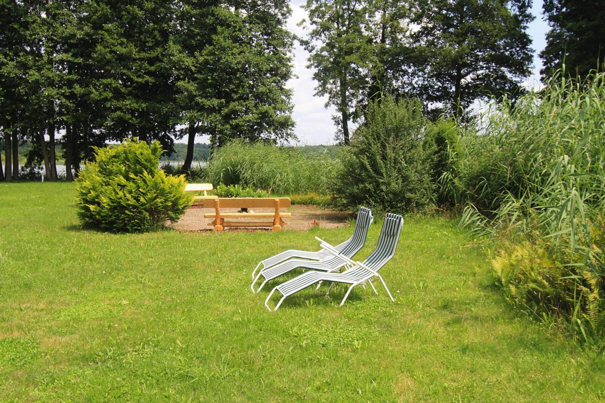 Blockhaus 30 m² - Sommer Flex-Tuinen zomer