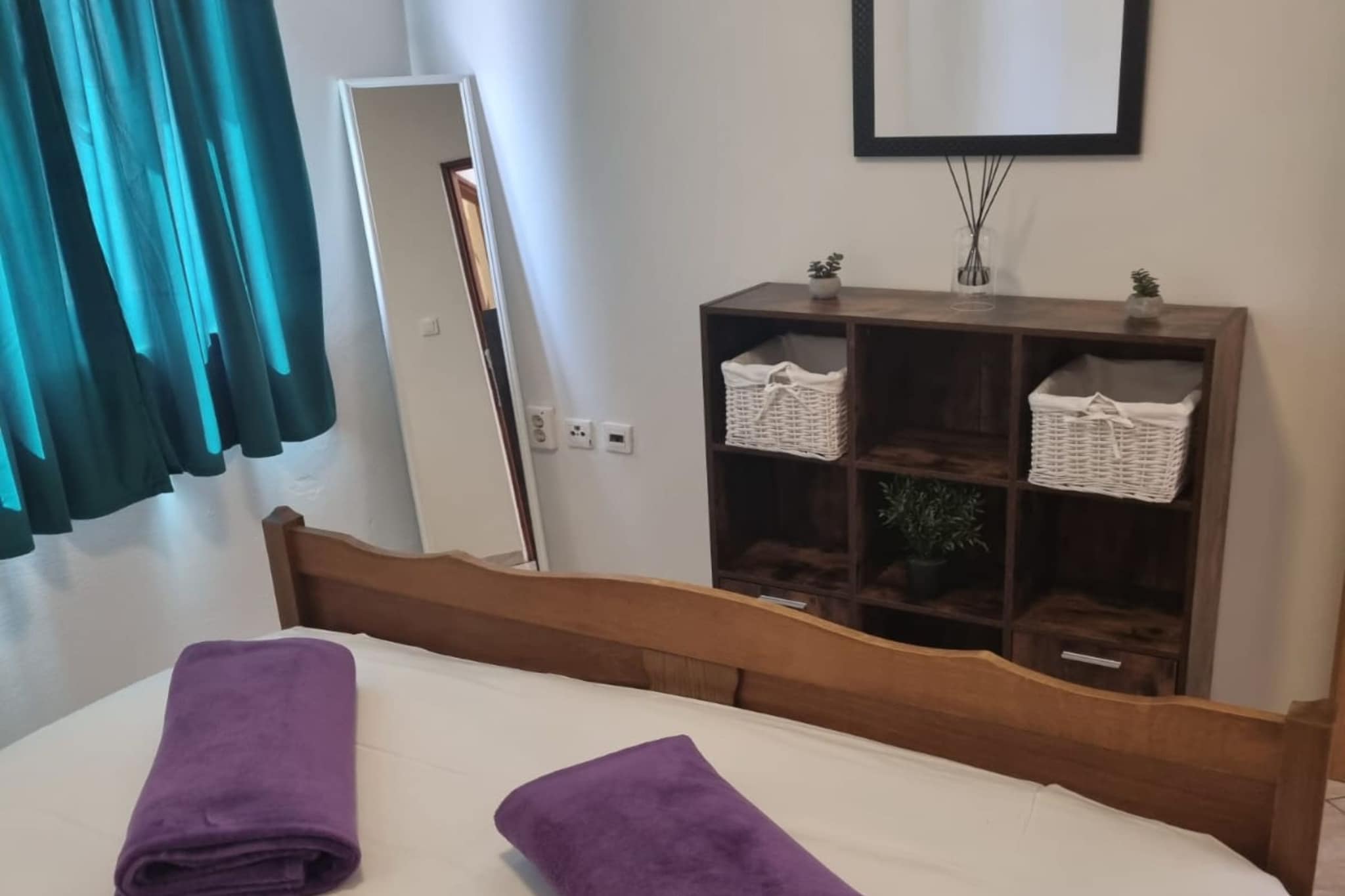 Apartments Marija Sukošan - Standard One Bedroom Apartment (2) - Slaapkamer