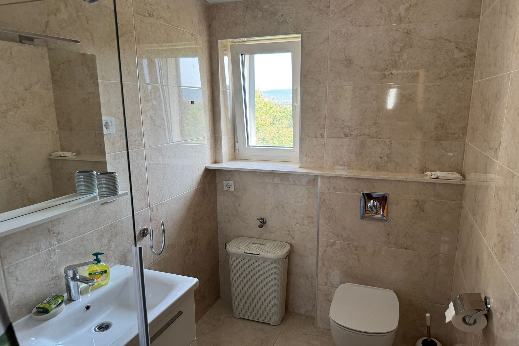 Holiday Home Eros-Badkamer